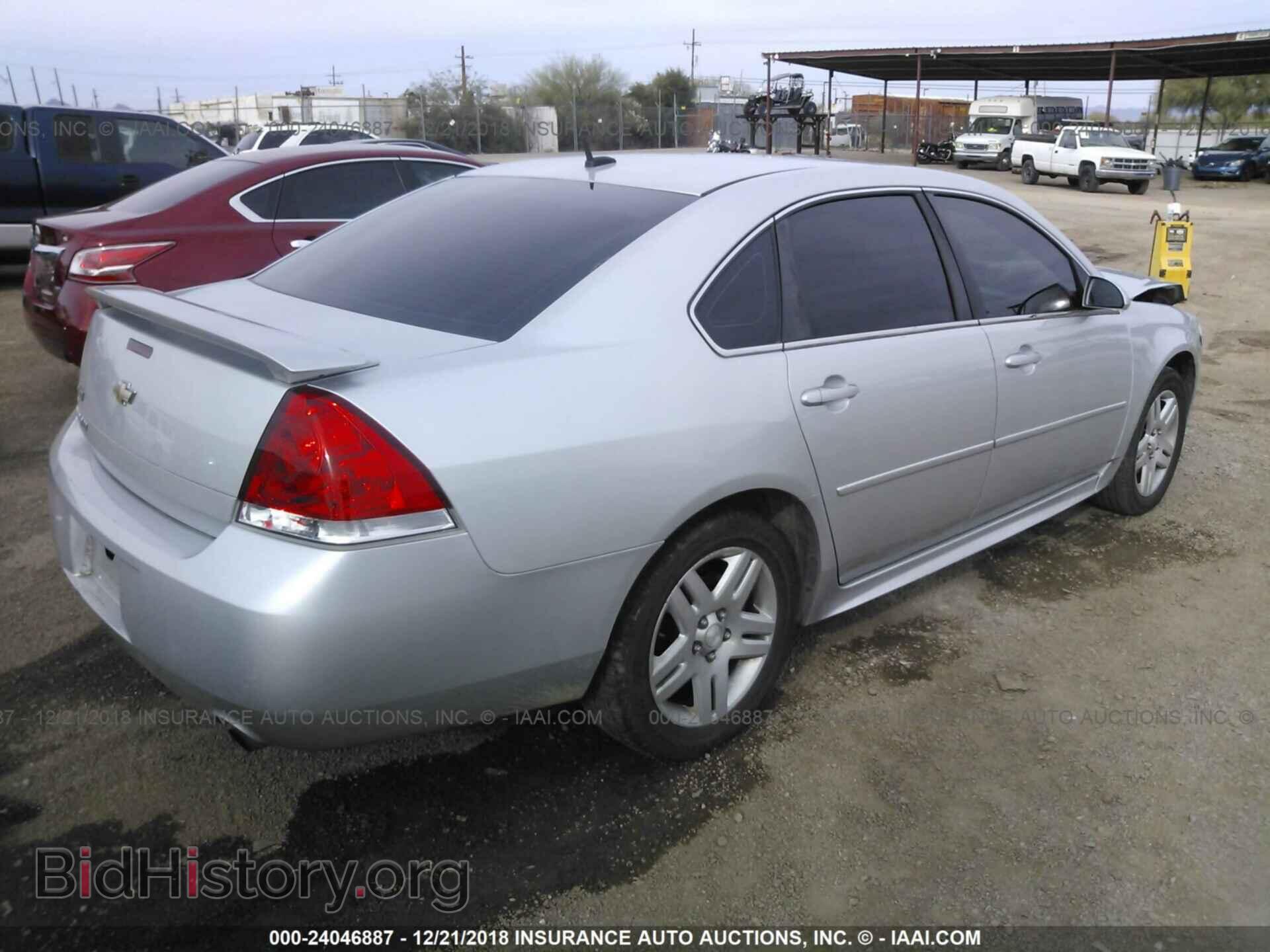 2012 CHEVROLET IMPALA - VIN: 2G1WG5E35C1217650 - Фото 4
