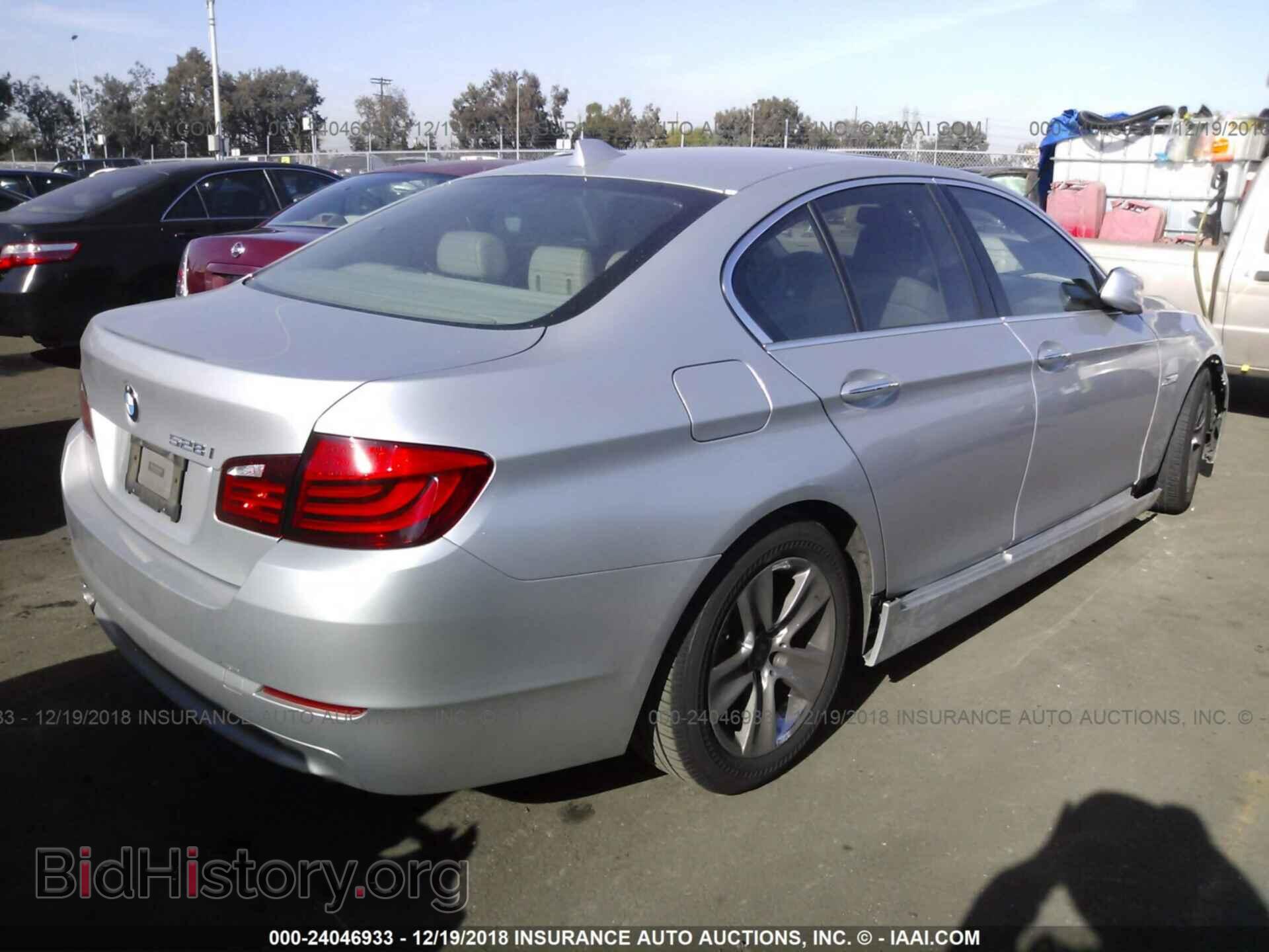 2013 BMW 528 - VIN: WBAXG5C57DDY31229 - Фото 4