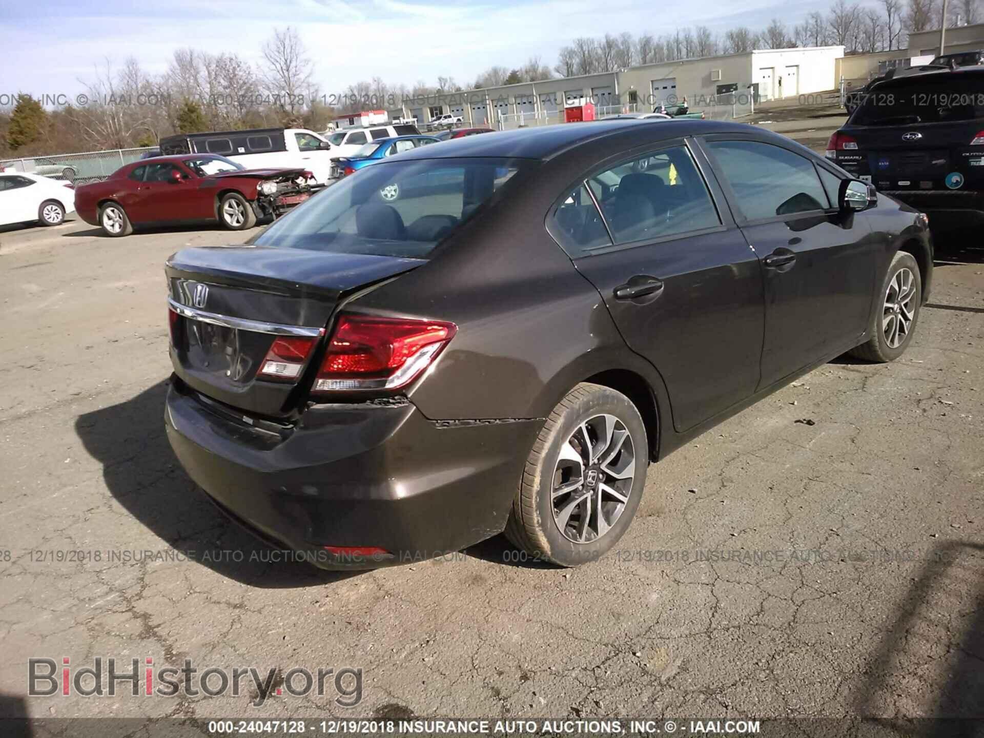 2013 HONDA CIVIC - VIN: 2HGFB2F86DH504648 - Photo 4