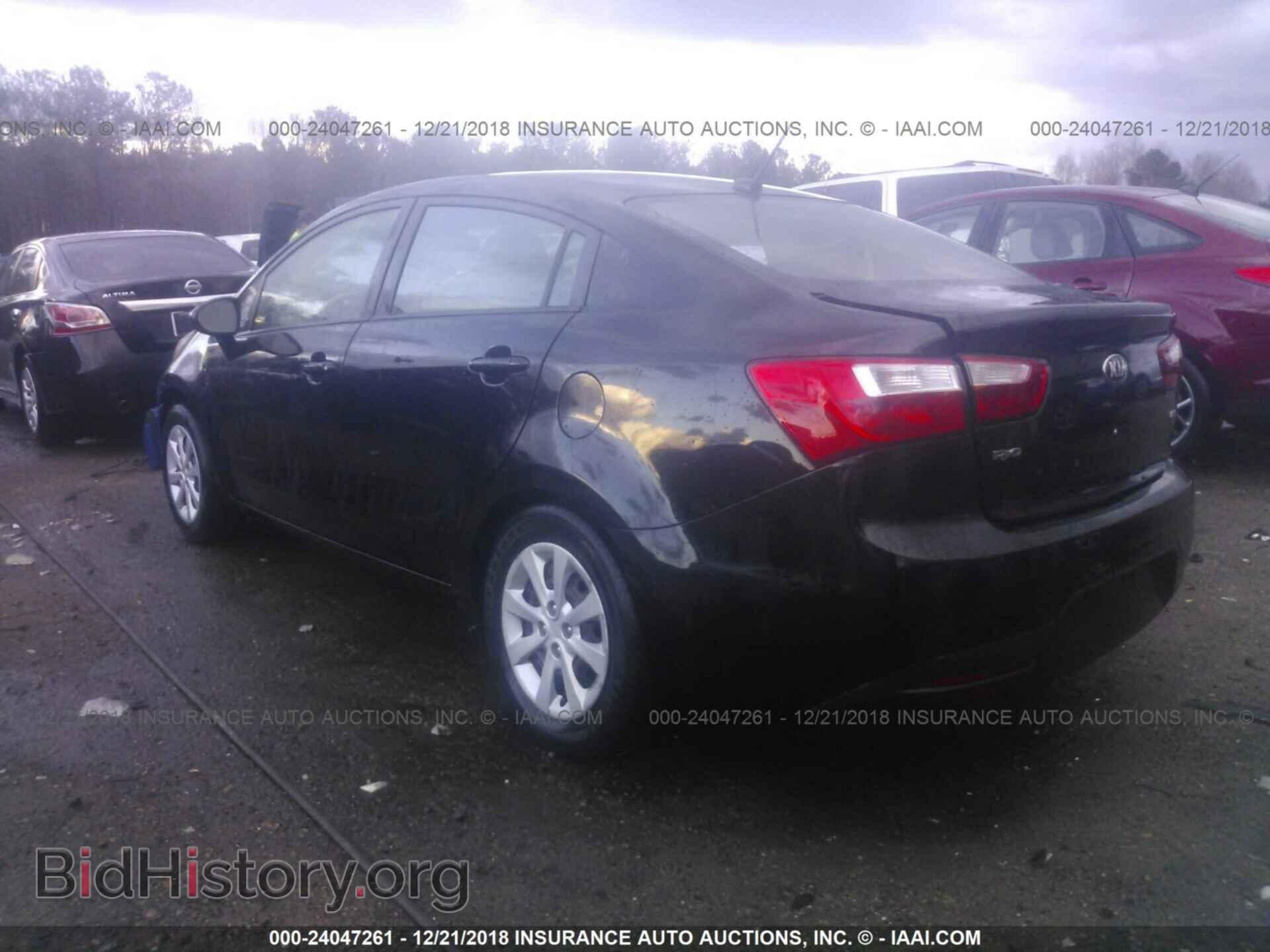 2013 KIA RIO - VIN: KNADM4A35D6252638 - Фото 3