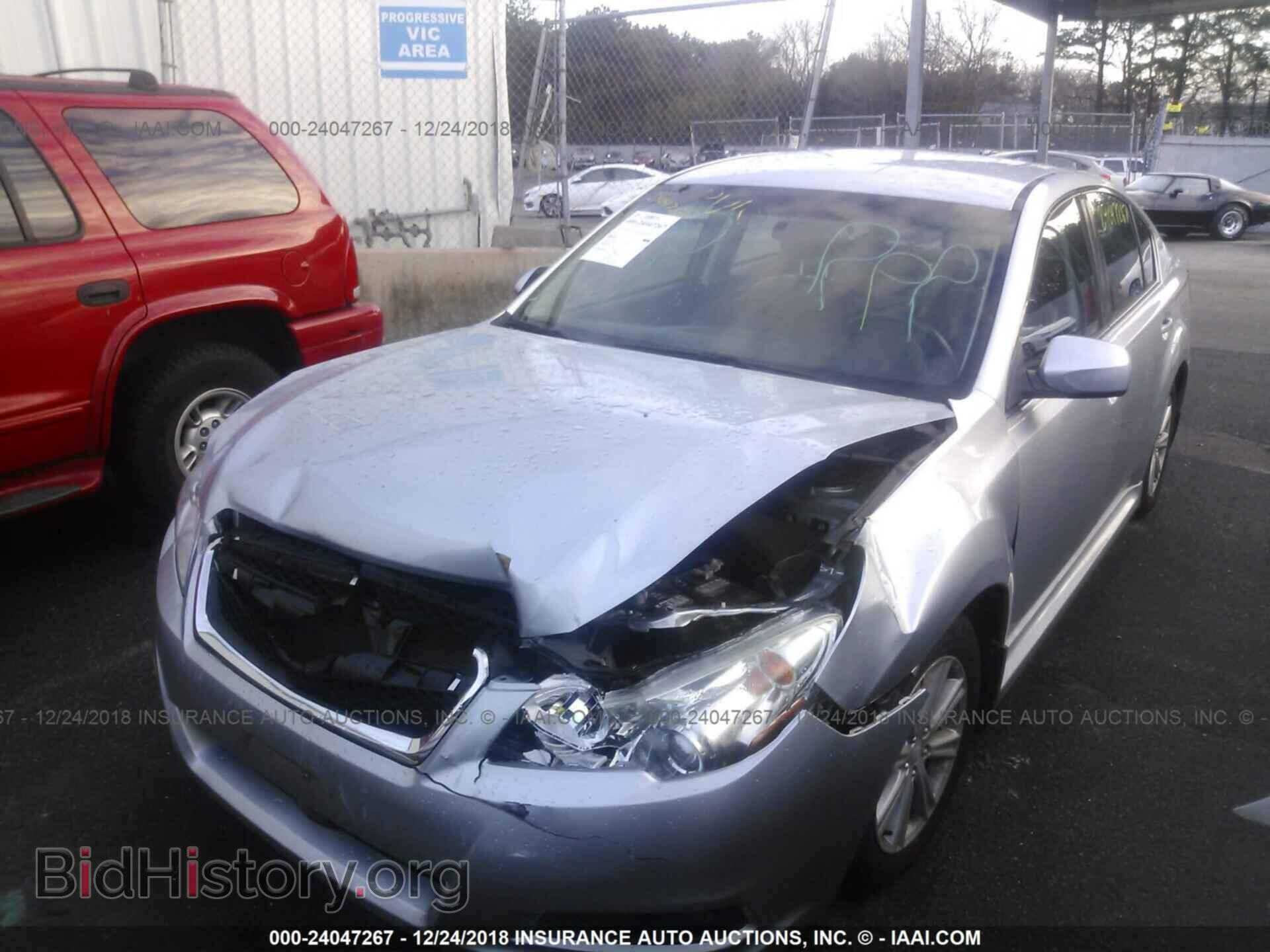 2012 SUBARU LEGACY - VIN: 4S3BMBC67C3027062 - Фото 2