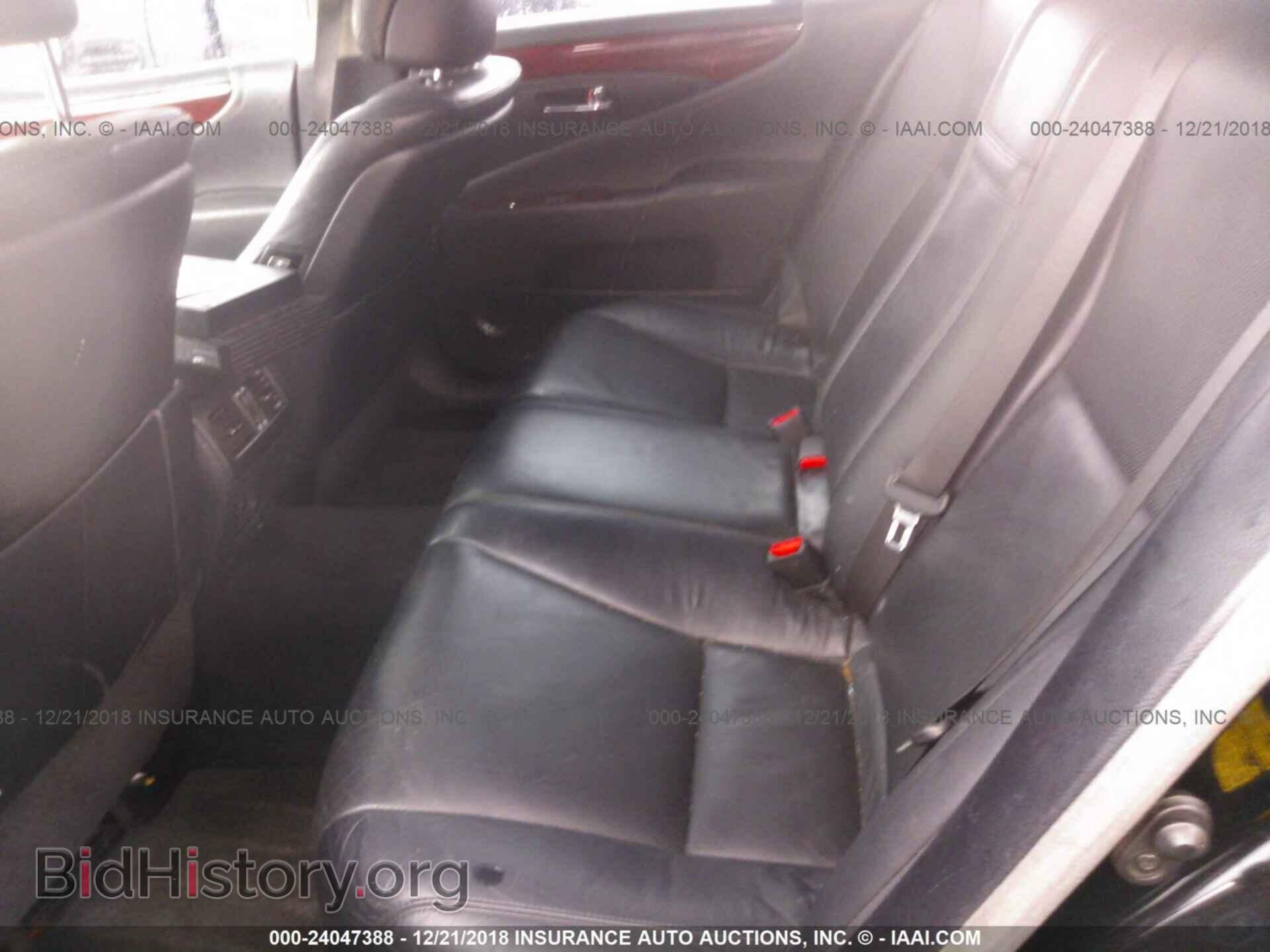 2008 LEXUS LS - VIN: JTHBL46F885082995 - Фото 8
