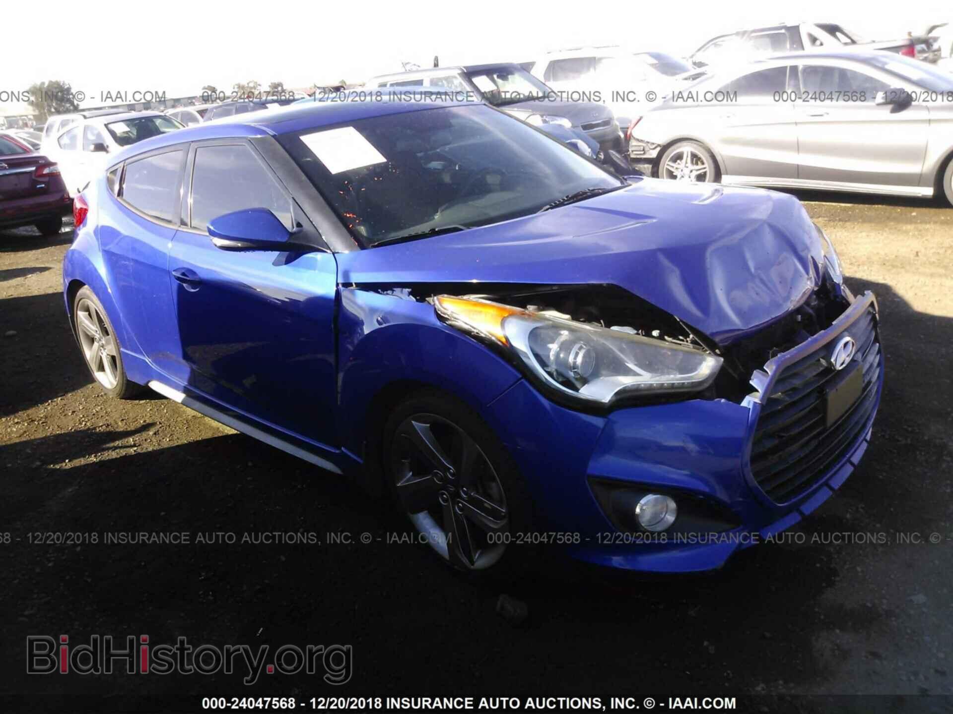 Photo KMHTC6AE3EU209357 - Hyundai Veloster 2014