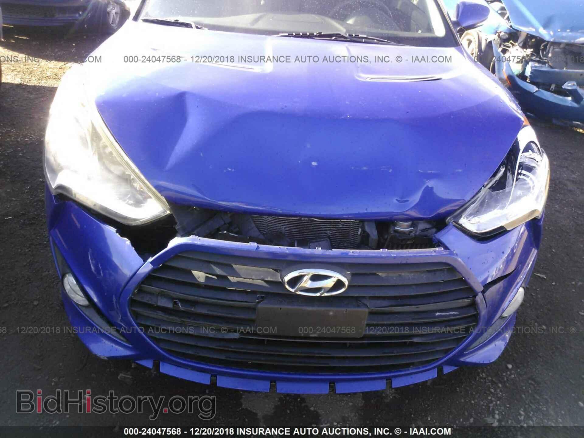 2014 Hyundai Veloster - VIN: KMHTC6AE3EU209357 - Фото 6