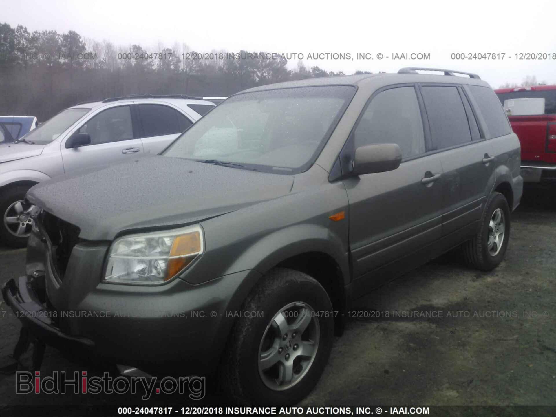 2007 HONDA PILOT - VIN: 5FNYF18607B006490 - Фото 2