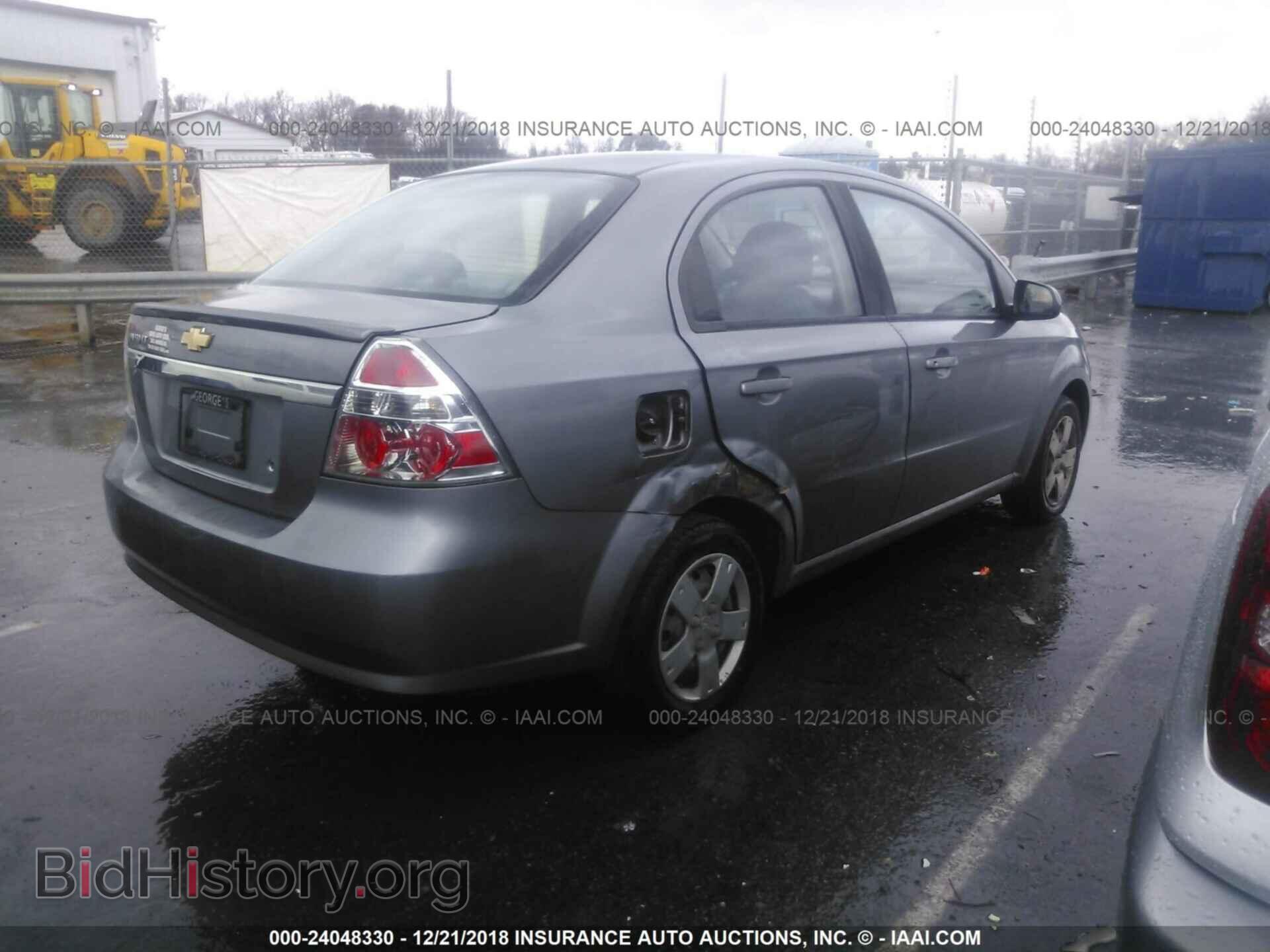 2011 CHEVROLET AVEO - VIN: KL1TD5DE6BB121604 - Фото 4
