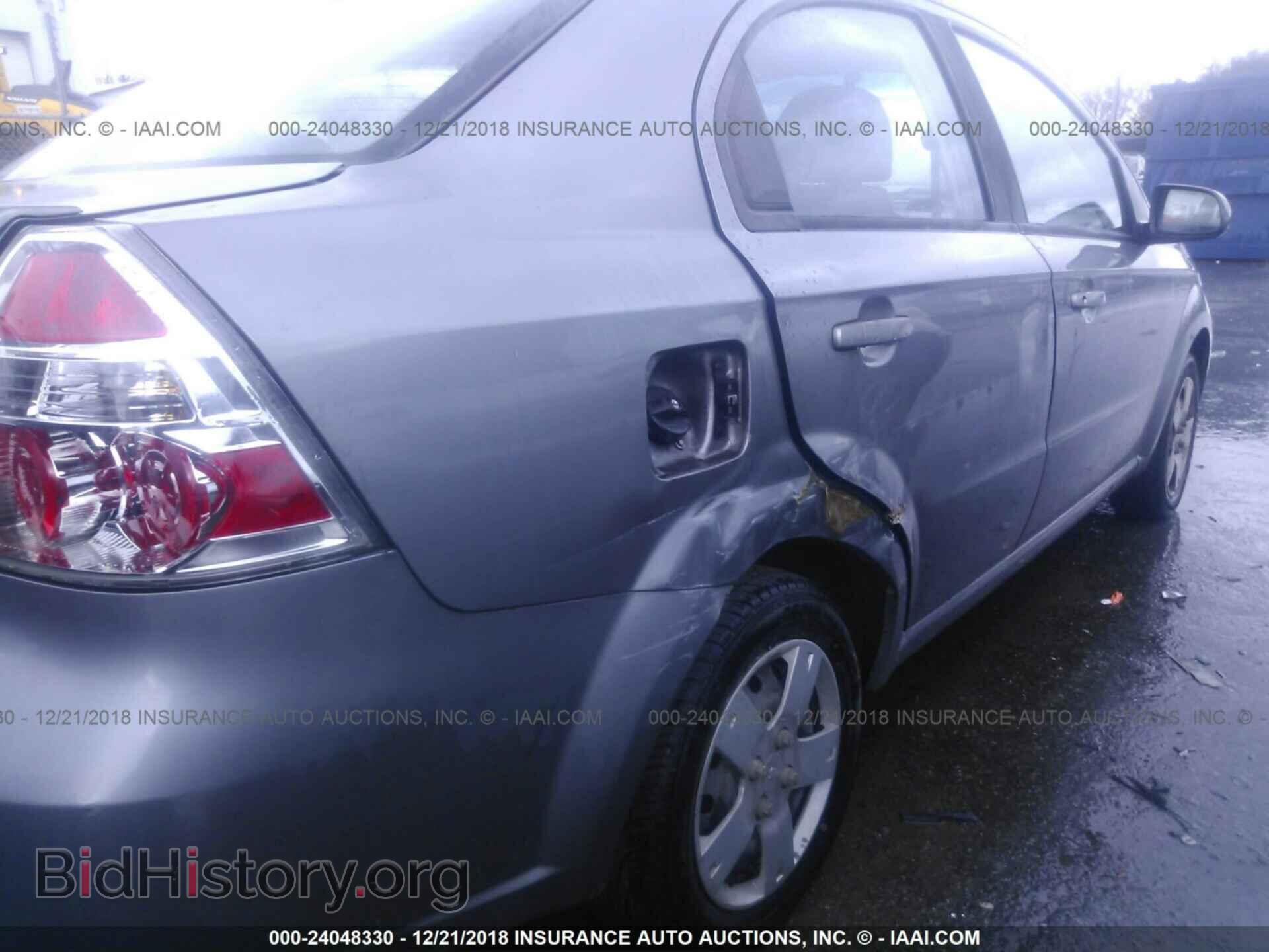 2011 CHEVROLET AVEO - VIN: KL1TD5DE6BB121604 - Фото 6