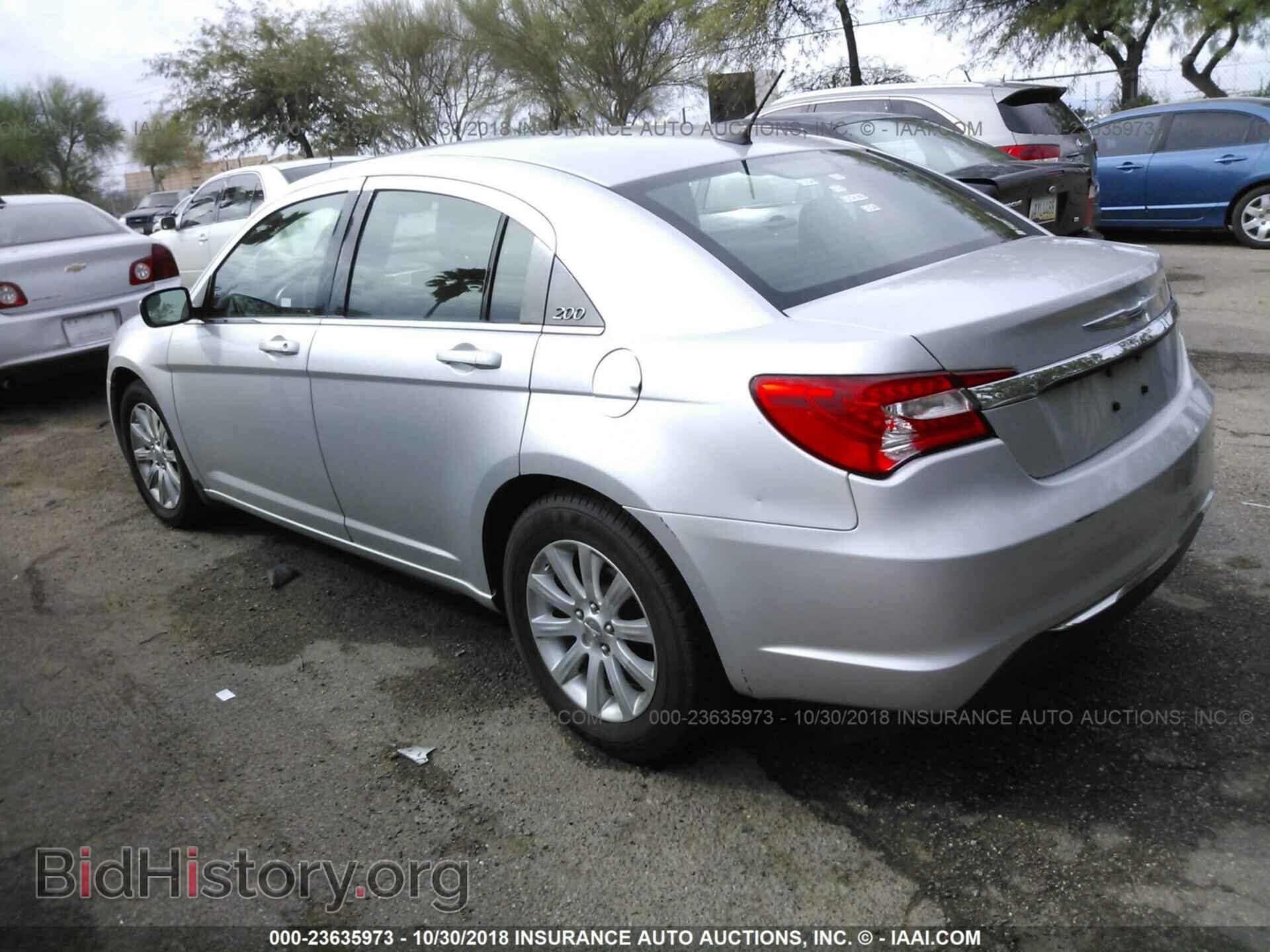 2012 CHRYSLER 200 - VIN: 1C3CCBBB0CN119967 - Фото 3