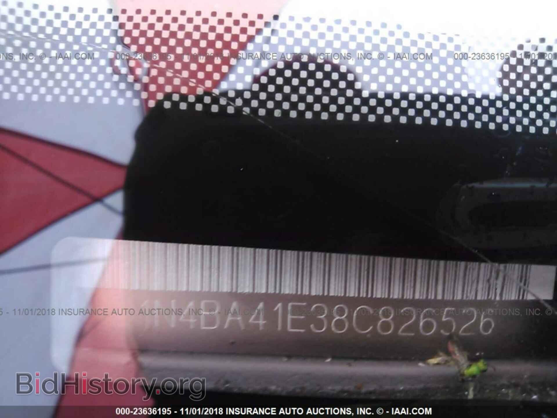 2008 NISSAN MAXIMA - VIN: 1N4BA41E38C826526 - Фото 9