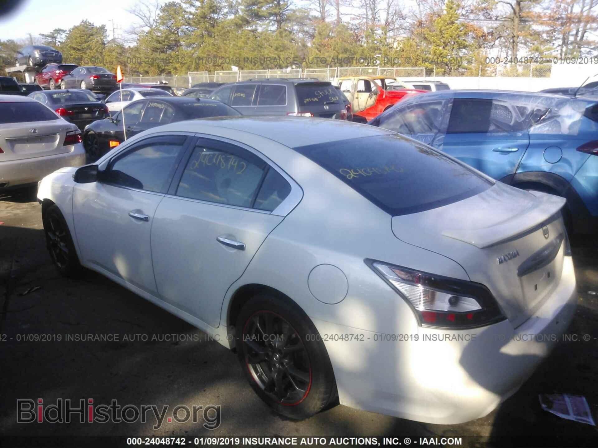 2014 NISSAN MAXIMA - VIN: 1N4AA5AP1EC443456 - Фото 3