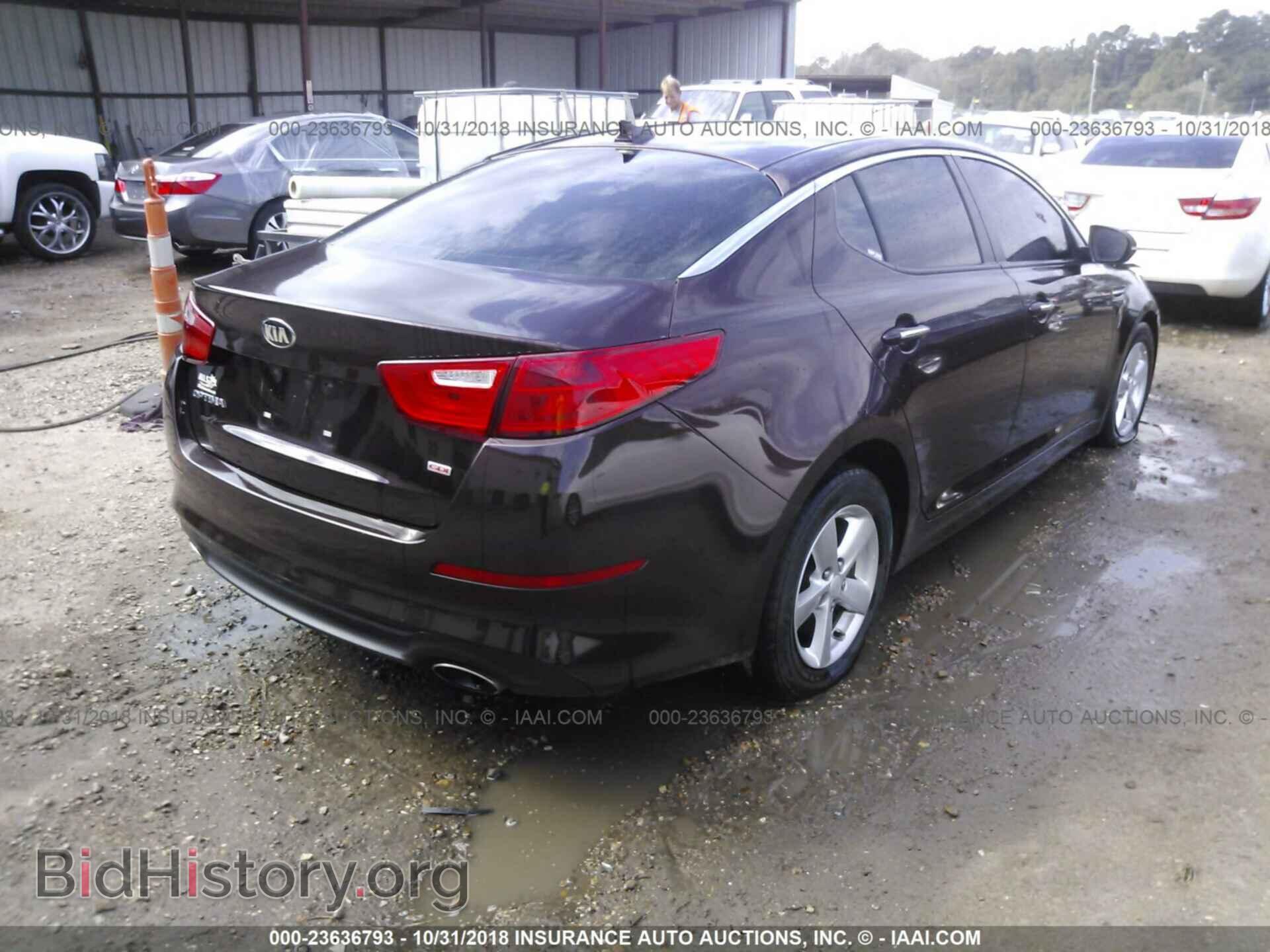 2015 KIA OPTIMA - VIN: 5XXGM4A77FG486528 - Photo 4