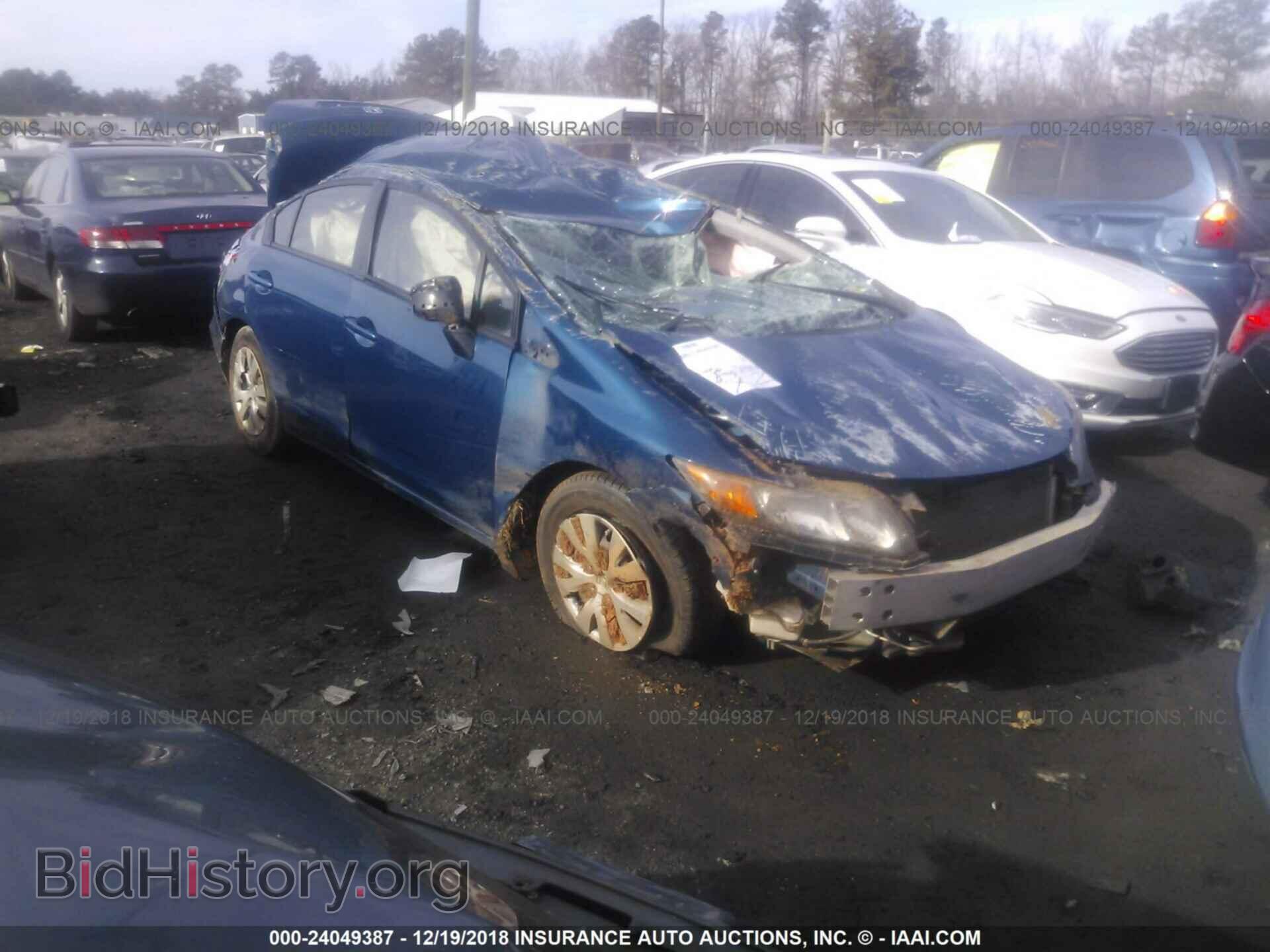 Фотография 19XFB2F53CE083177 - HONDA CIVIC 2012