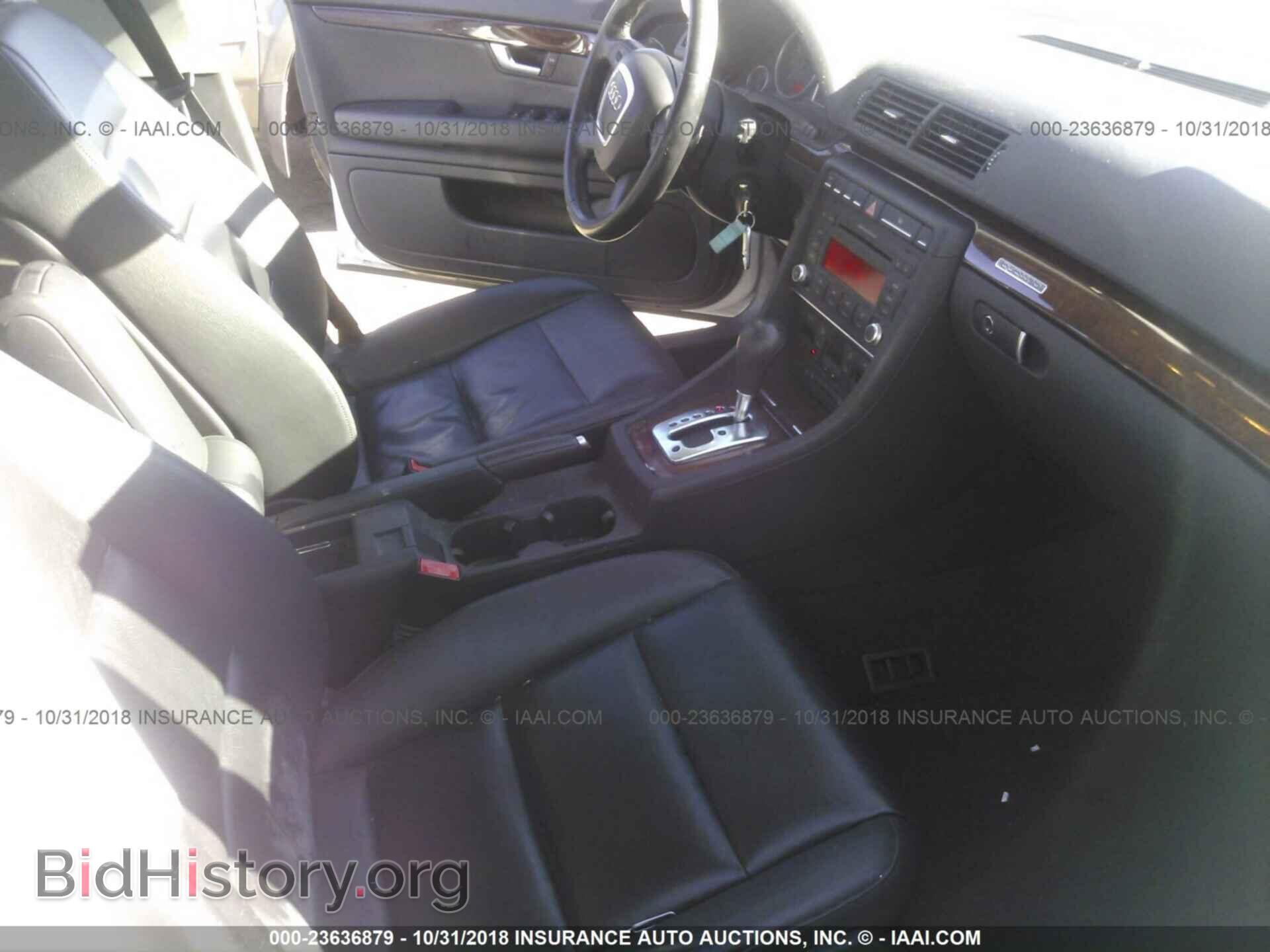 2008 AUDI A4 - VIN: WAUKF78E48A035630 - Фото 5