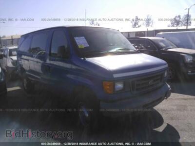 2006 Ford ECONOLINE, blue — VIN 1FTNE24W96DA97959, IAAI