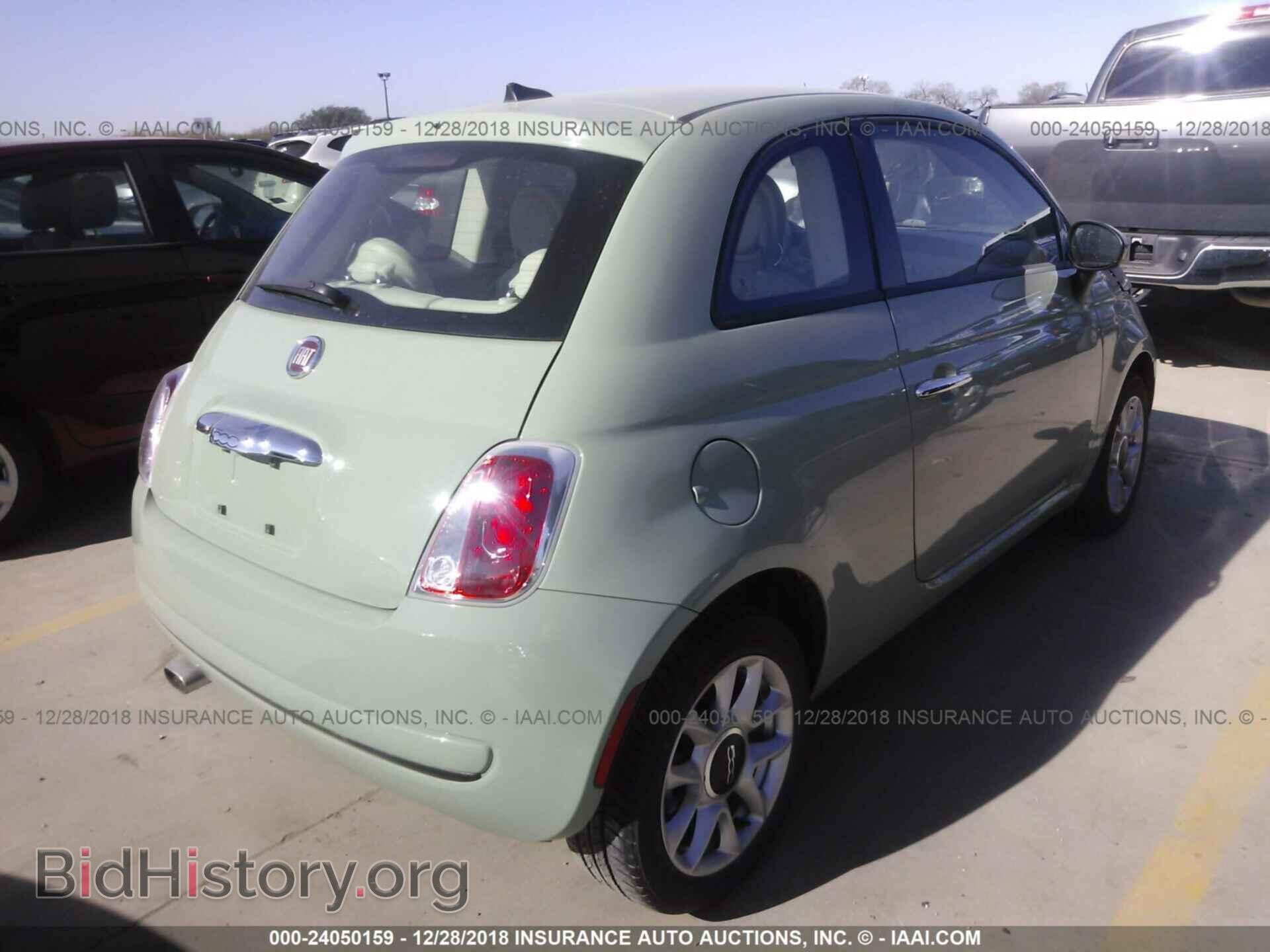 2017 FIAT 500 - VIN: 3C3CFFKR4HT697914 - Фото 4