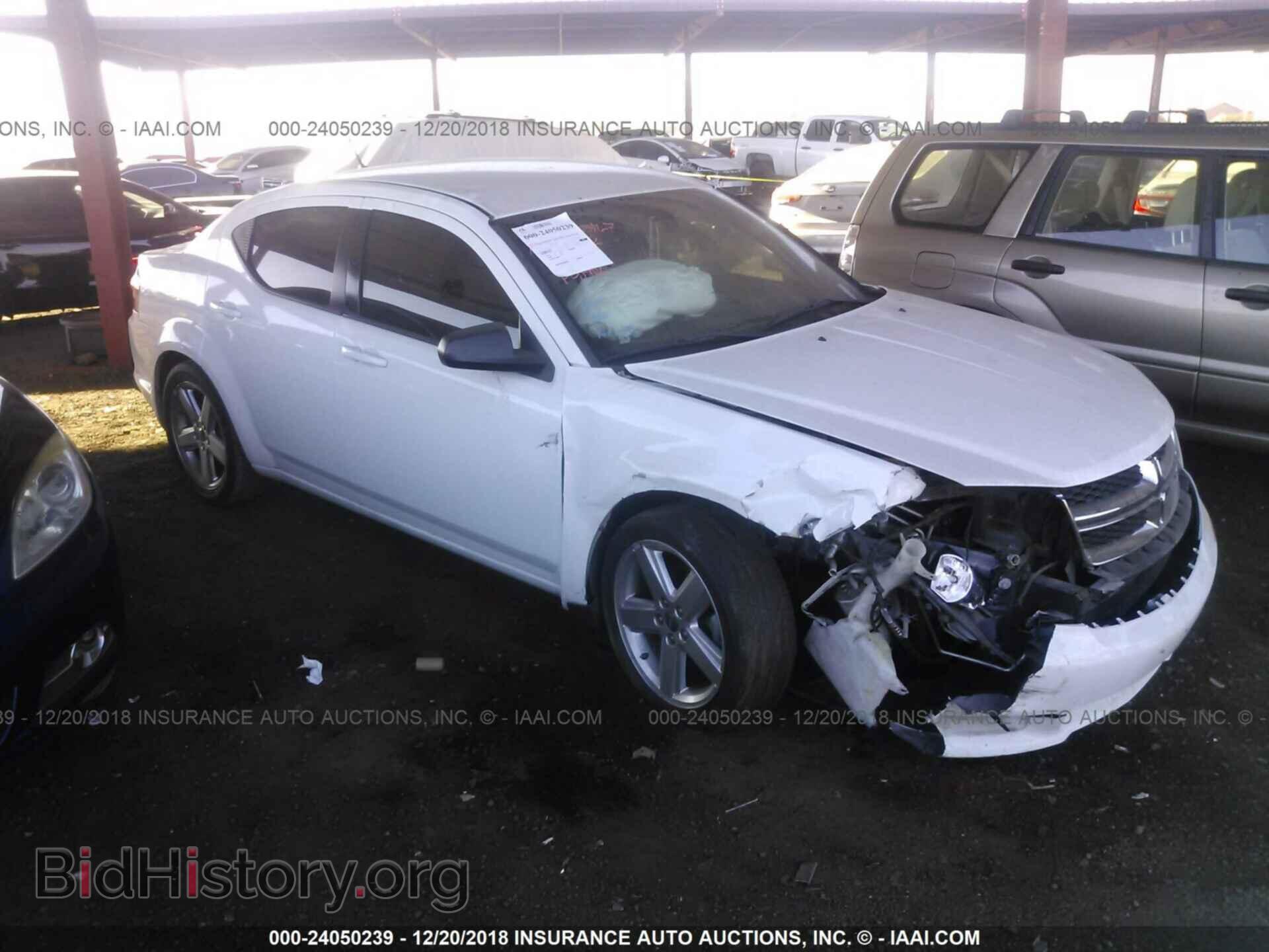Фотография 1C3CDZAB2DN645316 - DODGE AVENGER 2013