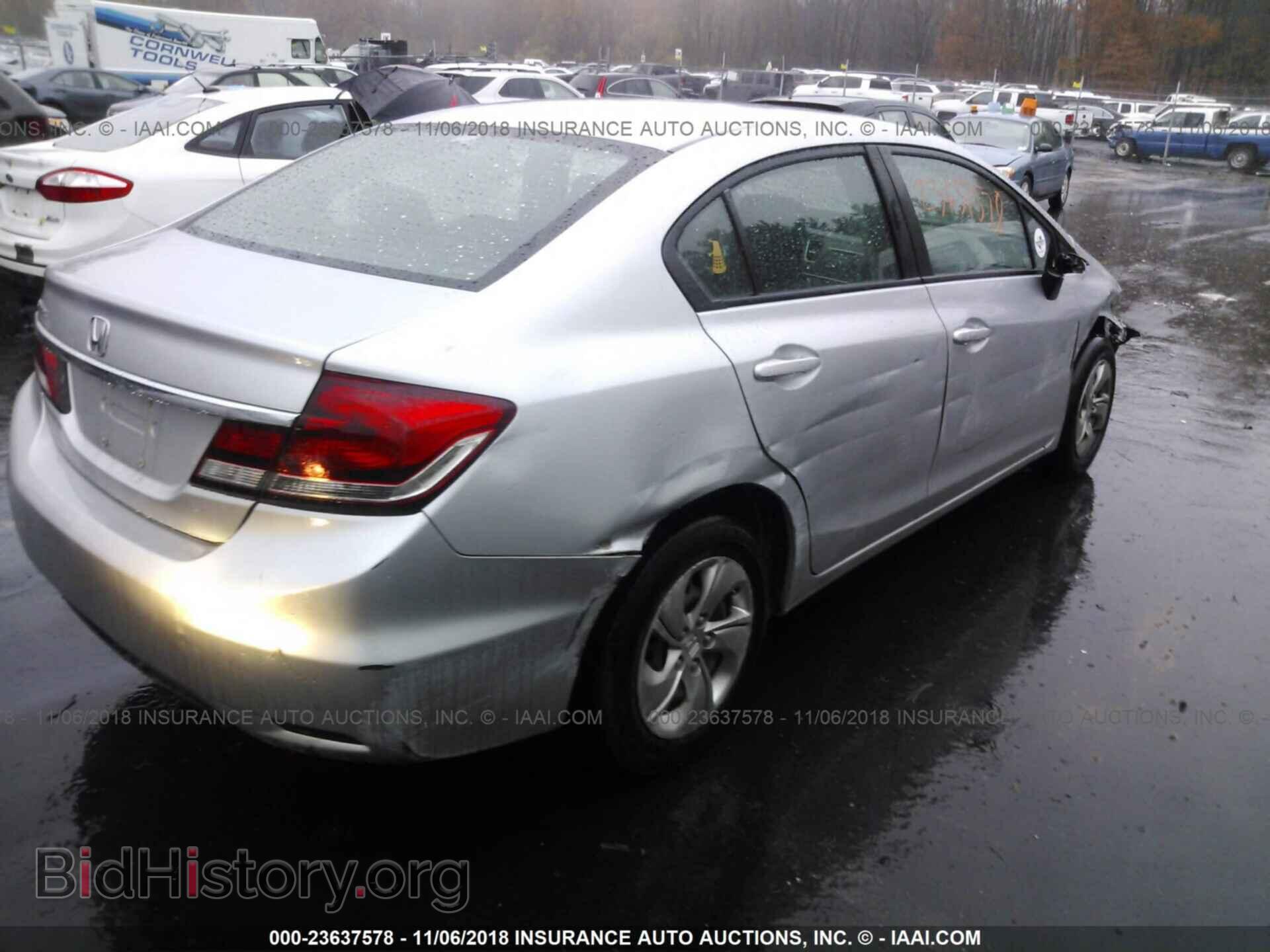 2014 HONDA CIVIC - VIN: 2HGFB2F51EH534714 - Фото 4