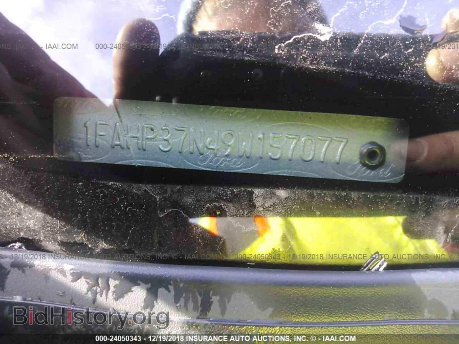 2009 FORD FOCUS - VIN: 1FAHP37N49W157077 - Photo 9