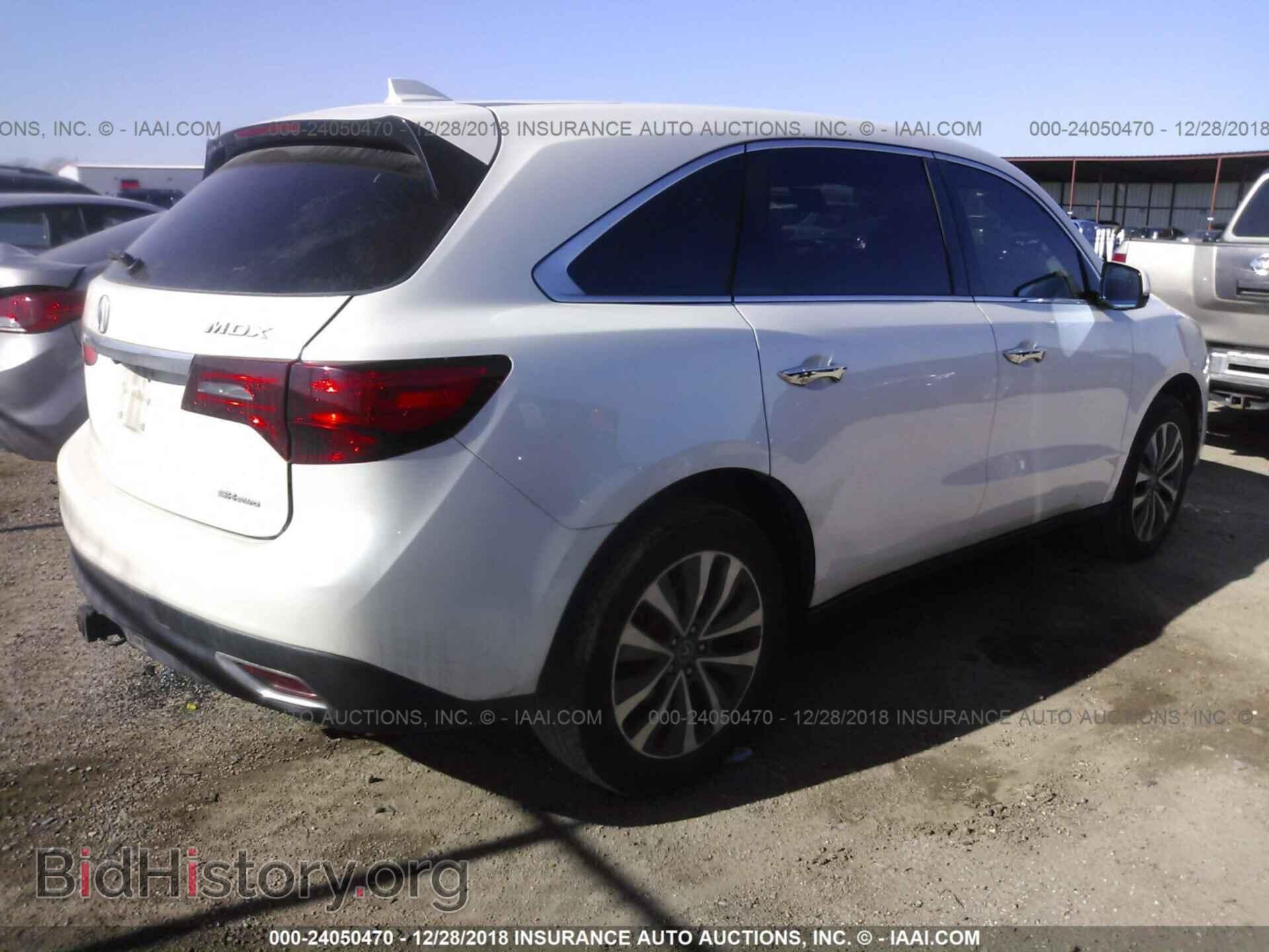 2015 ACURA MDX - VIN: 5FRYD4H47FB001760 - Фото 4