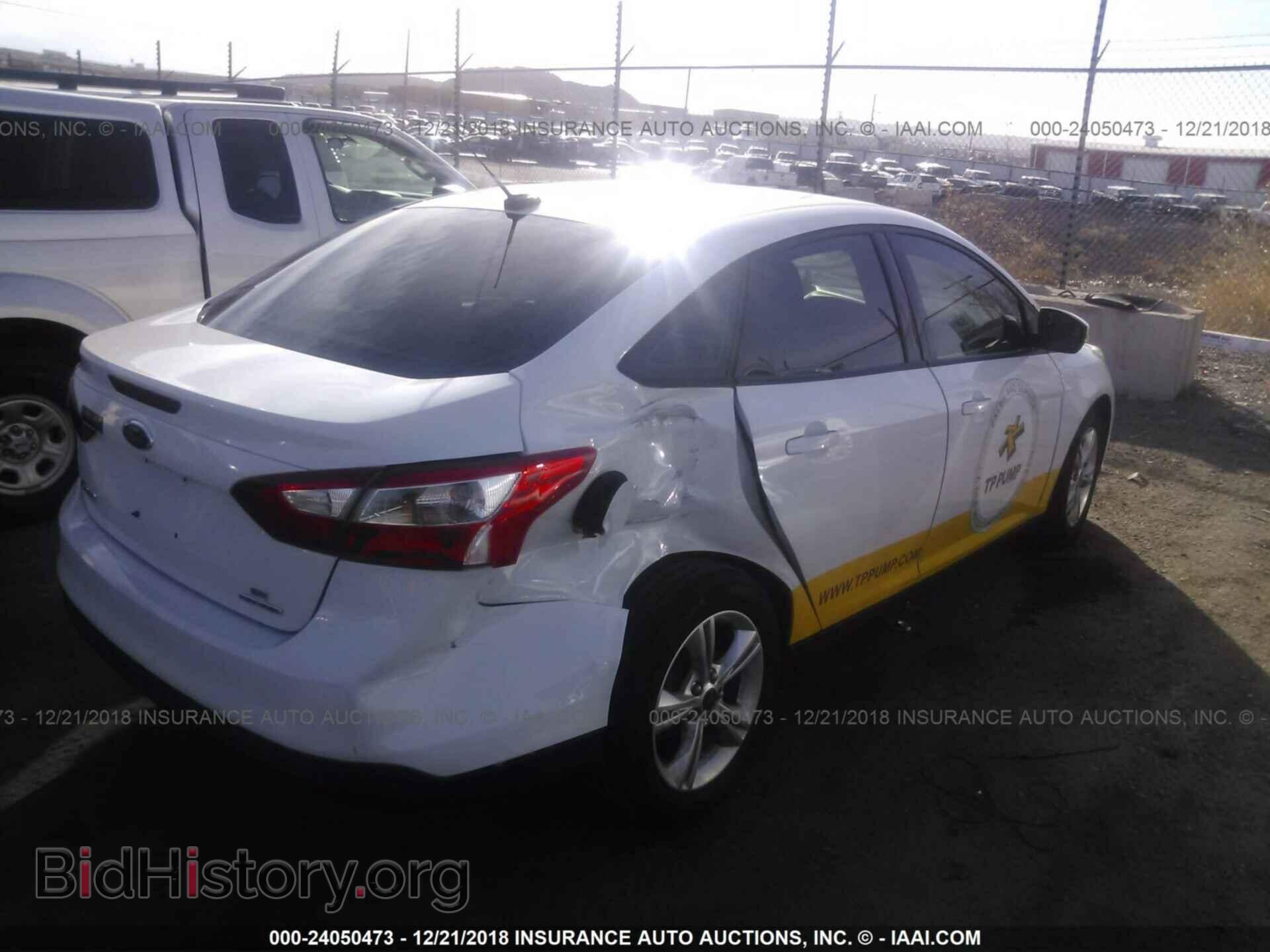 2013 FORD FOCUS - VIN: 1FADP3F22DL138365 - Фото 4