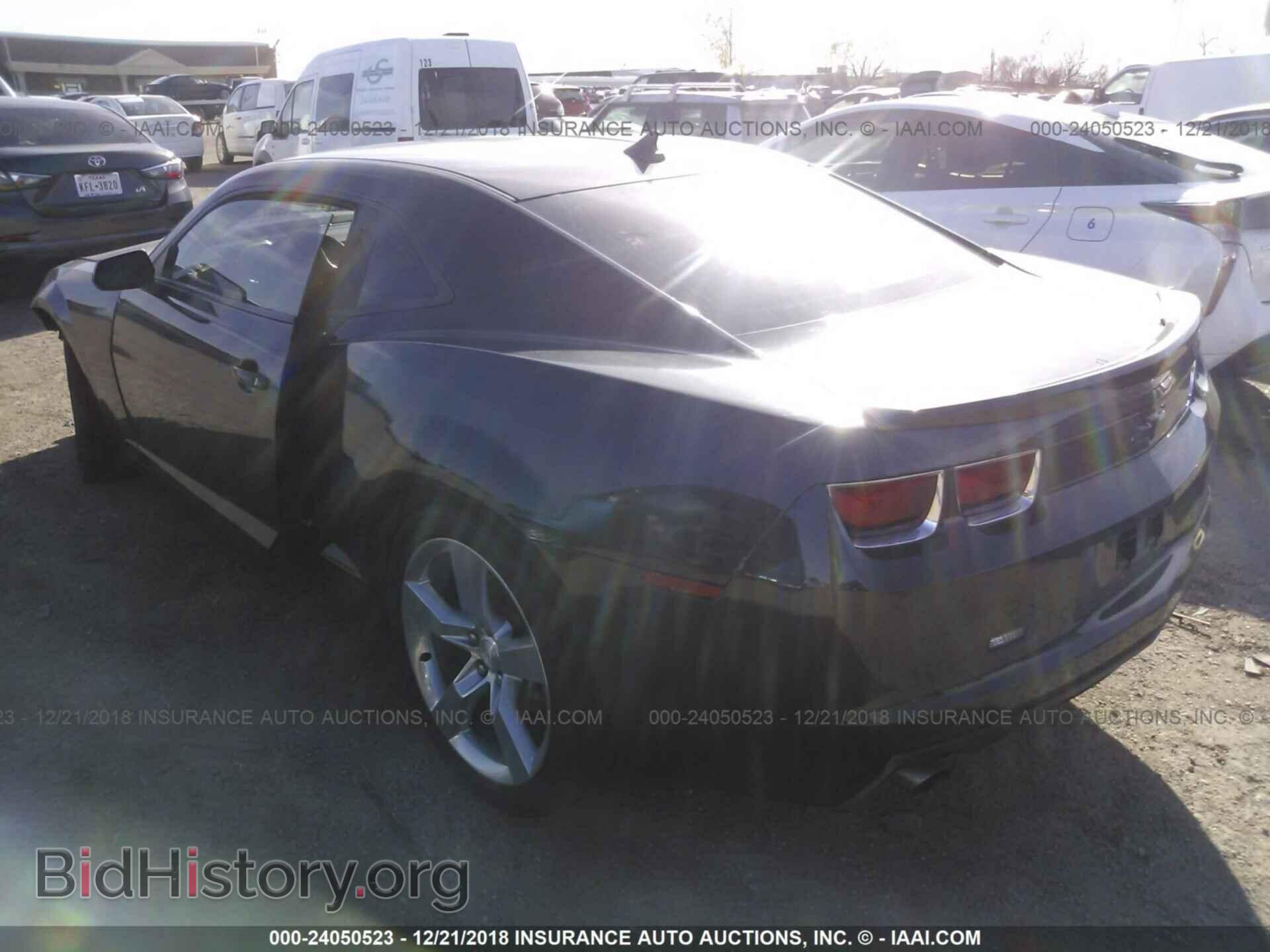 2012 CHEVROLET CAMARO - VIN: 2G1FA1E33C9158772 - Фото 3