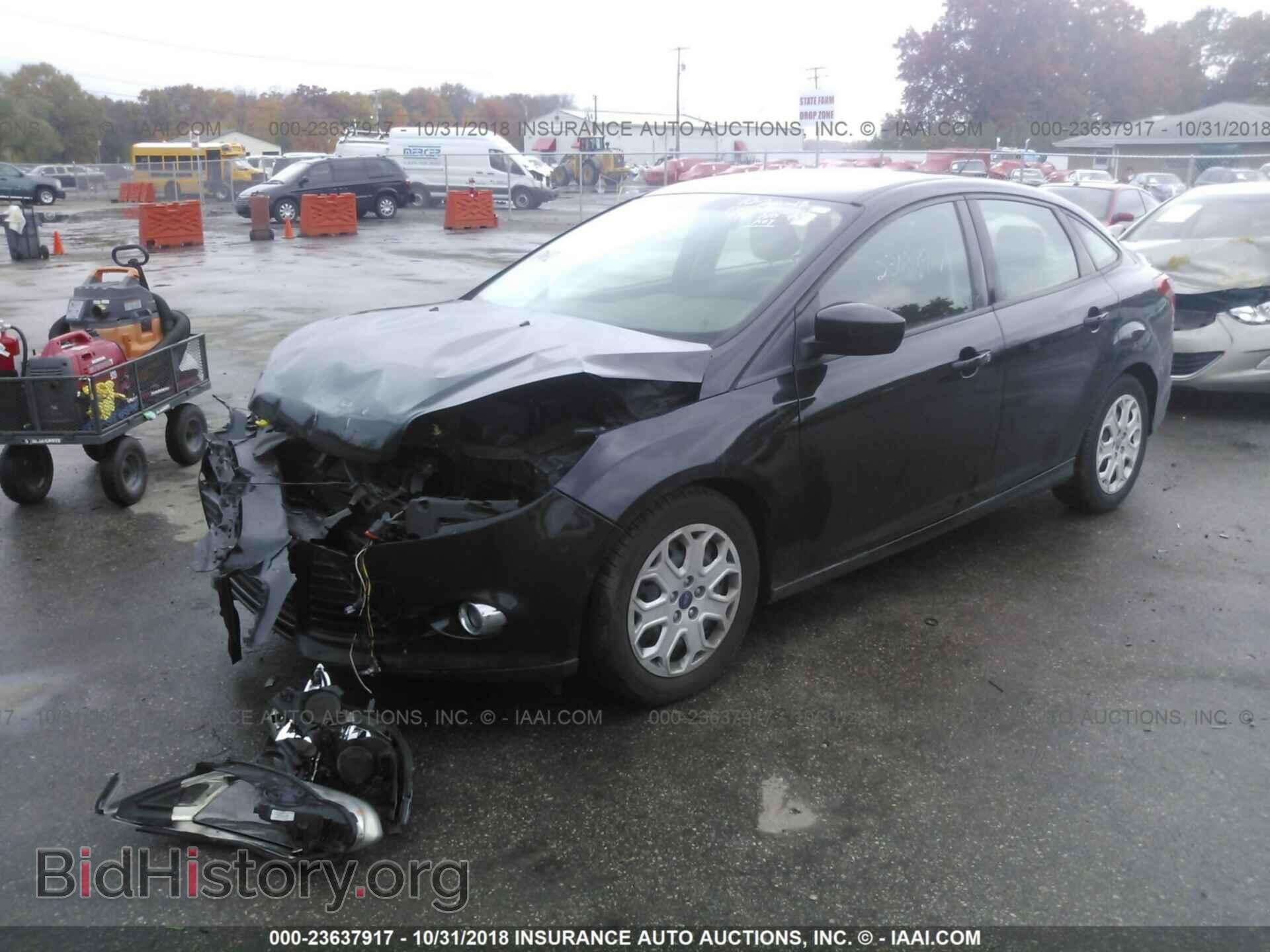 2012 FORD FOCUS - VIN: 1FAHP3F29CL341978 - Фото 2