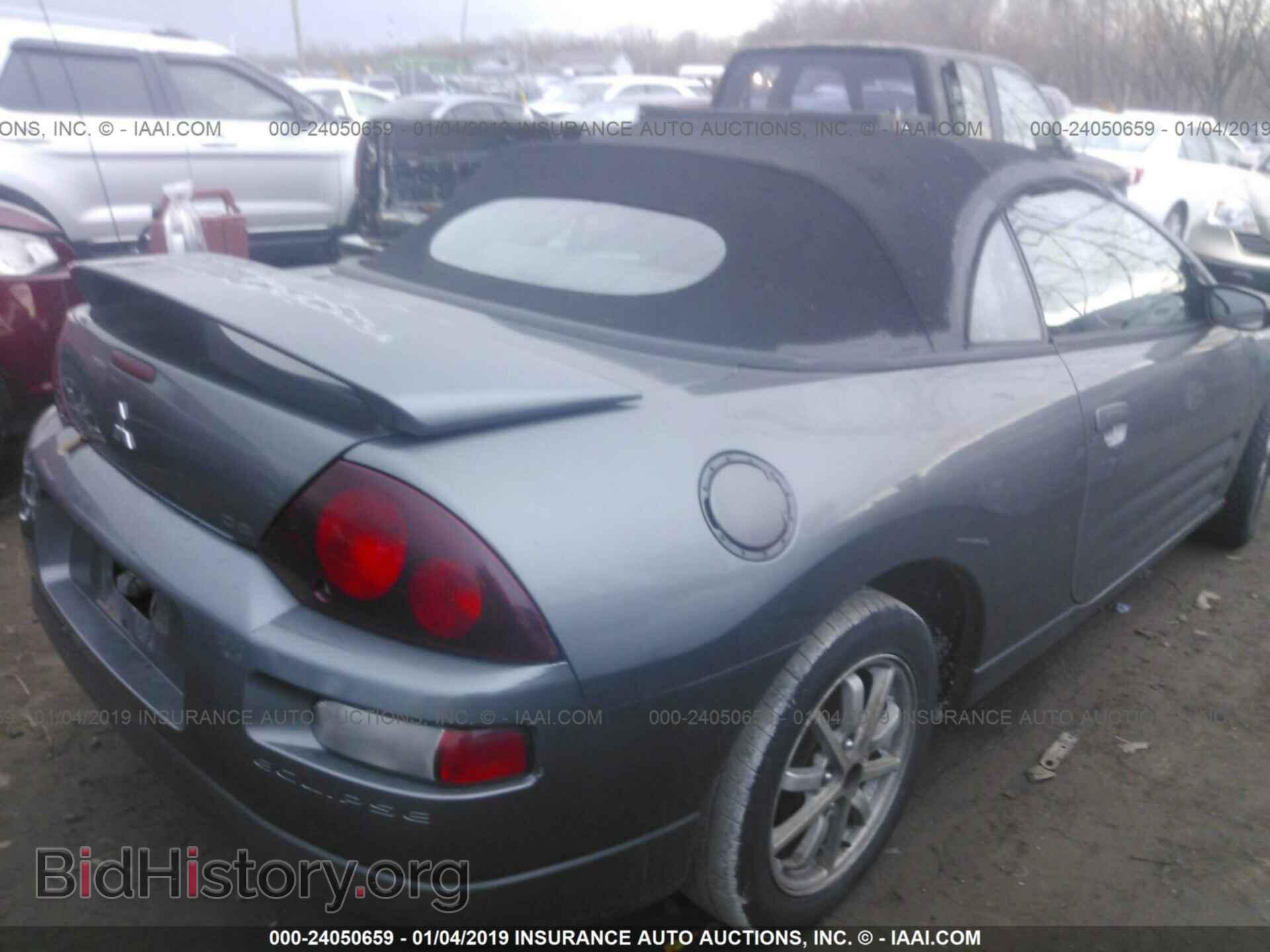 2002 MITSUBISHI ECLIPSE - VIN: 4A3AE45G82E064132 - Фото 4