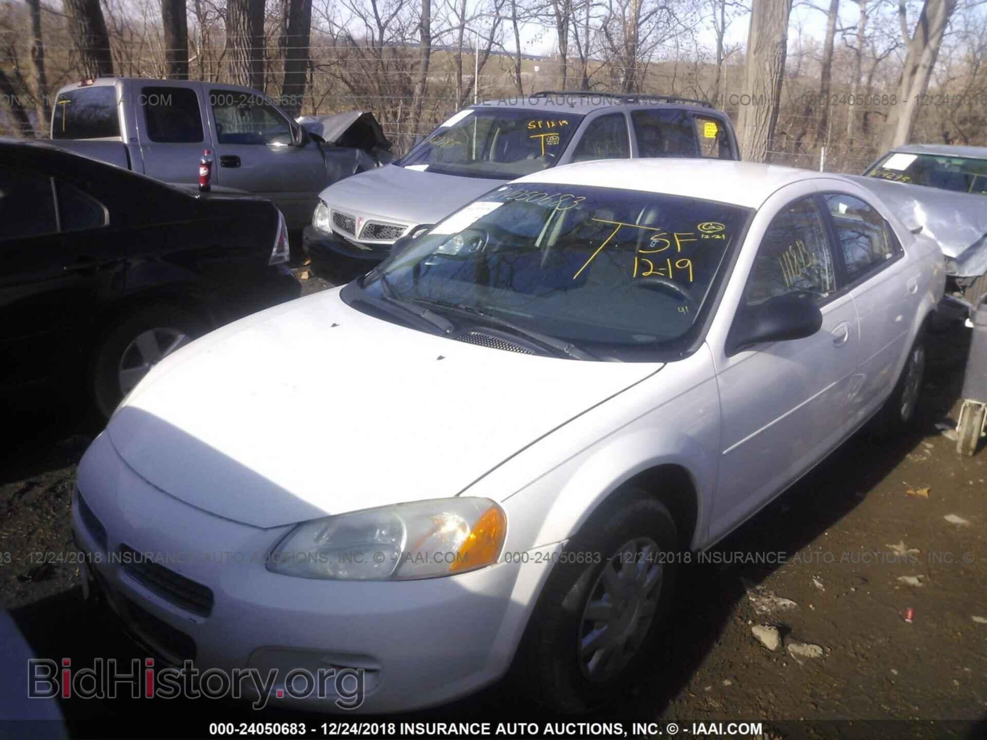 2004 CHRYSLER SEBRING - VIN: 1C3EL46R14N267705 - Фото 2