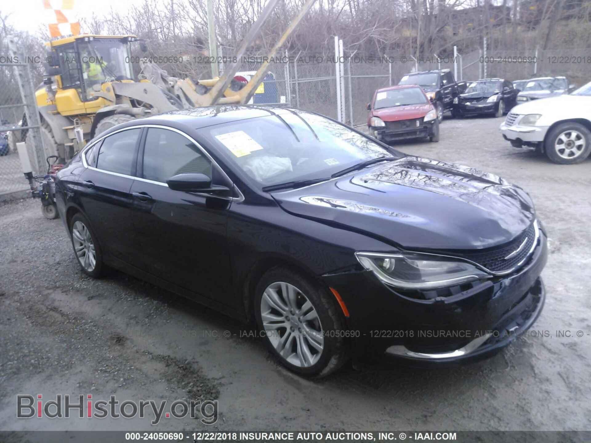 Photo 1C3CCCABXFN586809 - CHRYSLER 200 2015