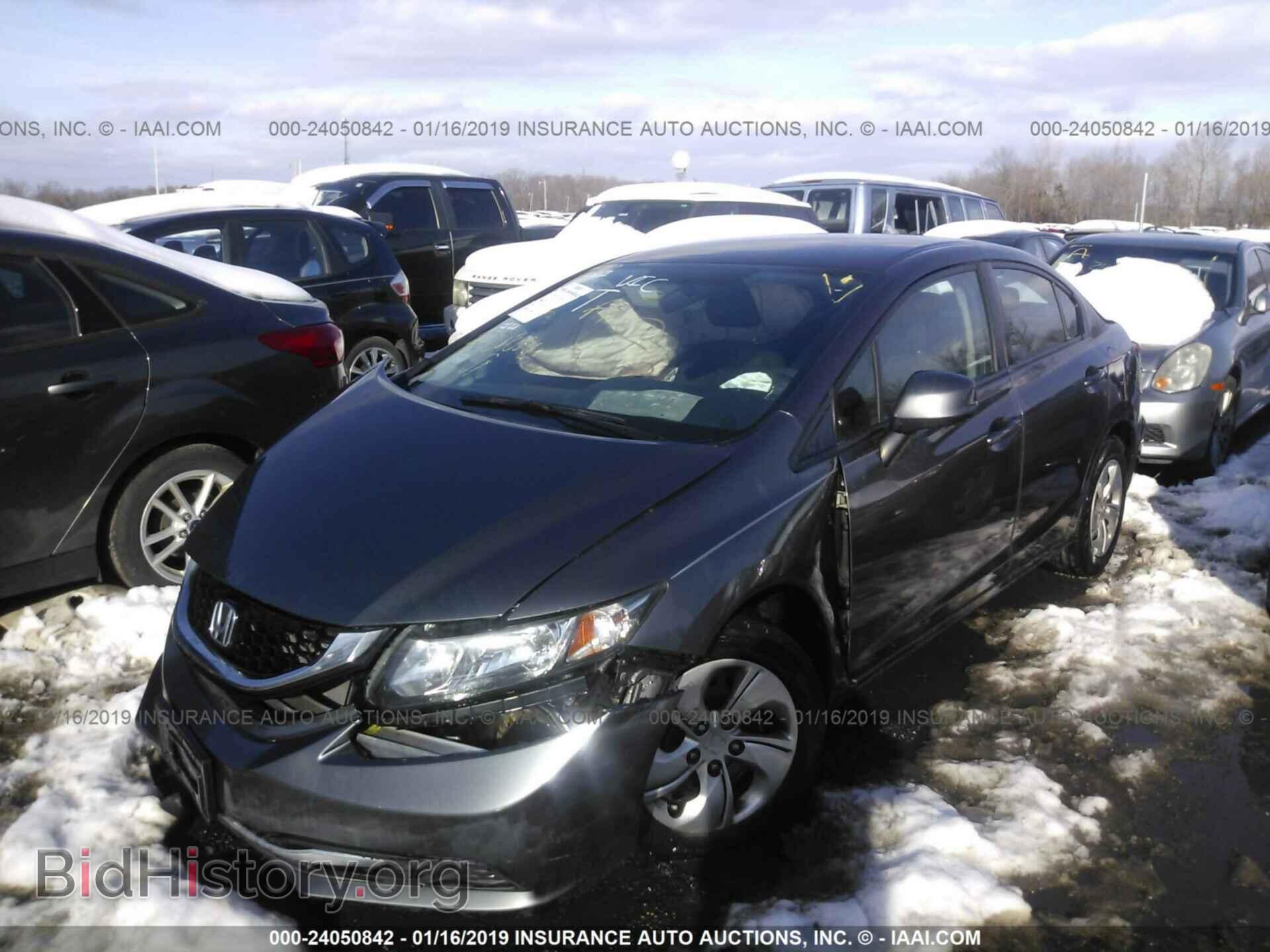 2013 HONDA CIVIC - VIN: 2HGFB2F56DH597872 - Фото 2