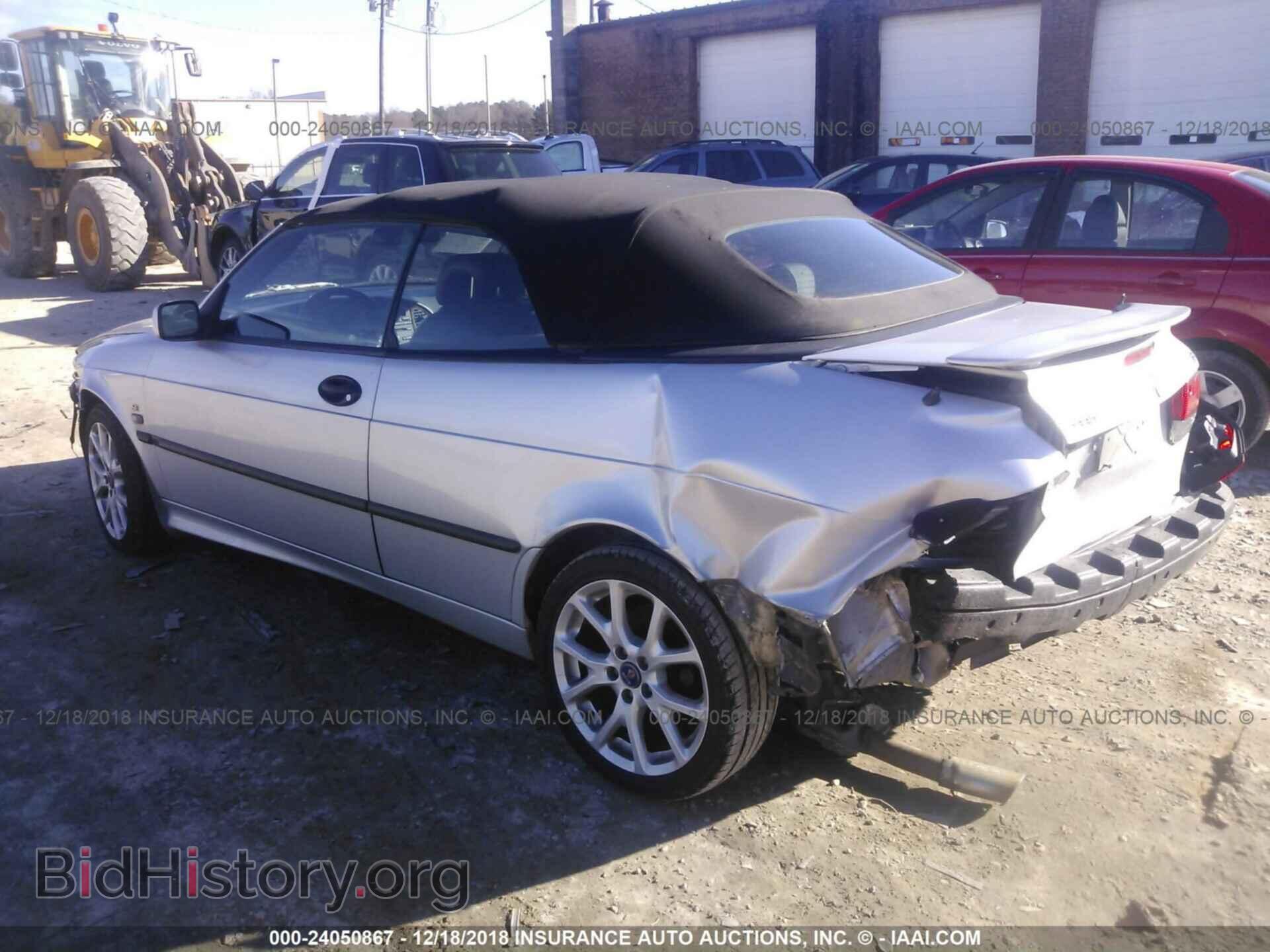2002 SAAB 9-3 - VIN: YS3DF78K627004605 - Фото 3