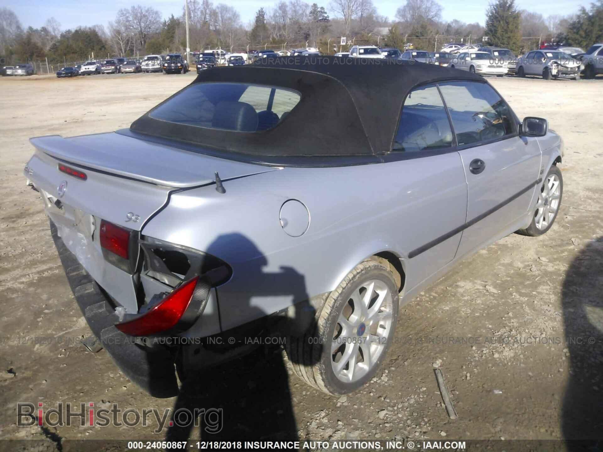 2002 SAAB 9-3 - VIN: YS3DF78K627004605 - Фото 4