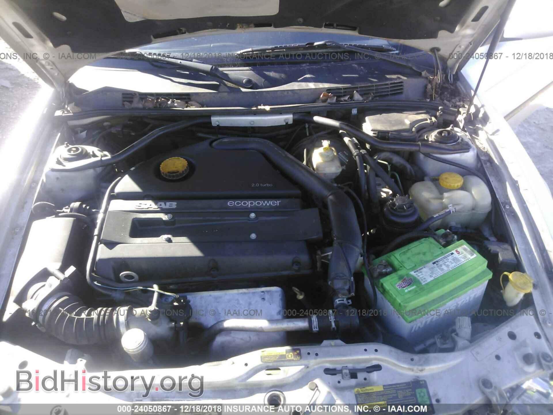 2002 SAAB 9-3 - VIN: YS3DF78K627004605 - Фото 10