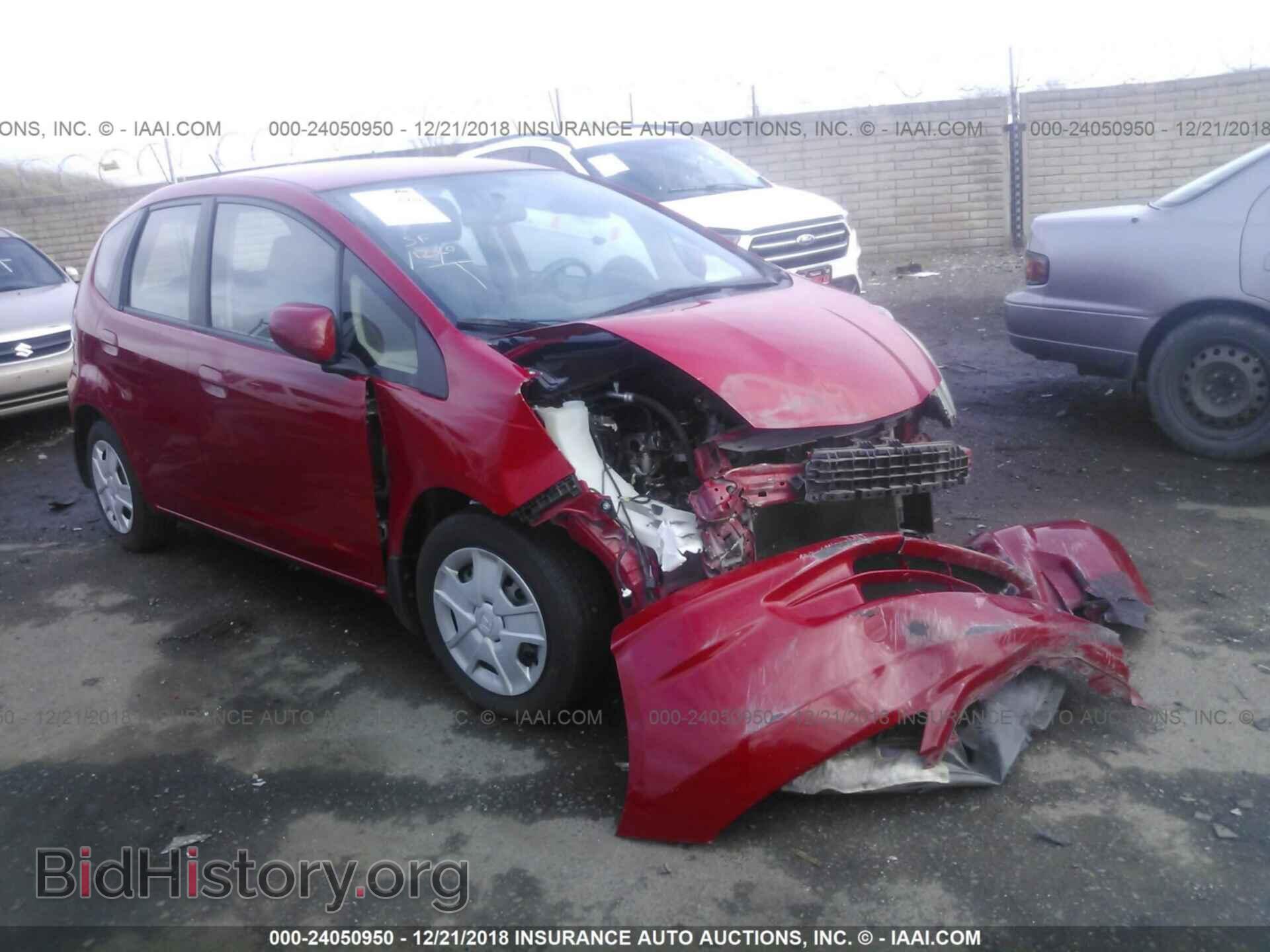 Photo JHMGE8H34DC037360 - HONDA FIT 2013