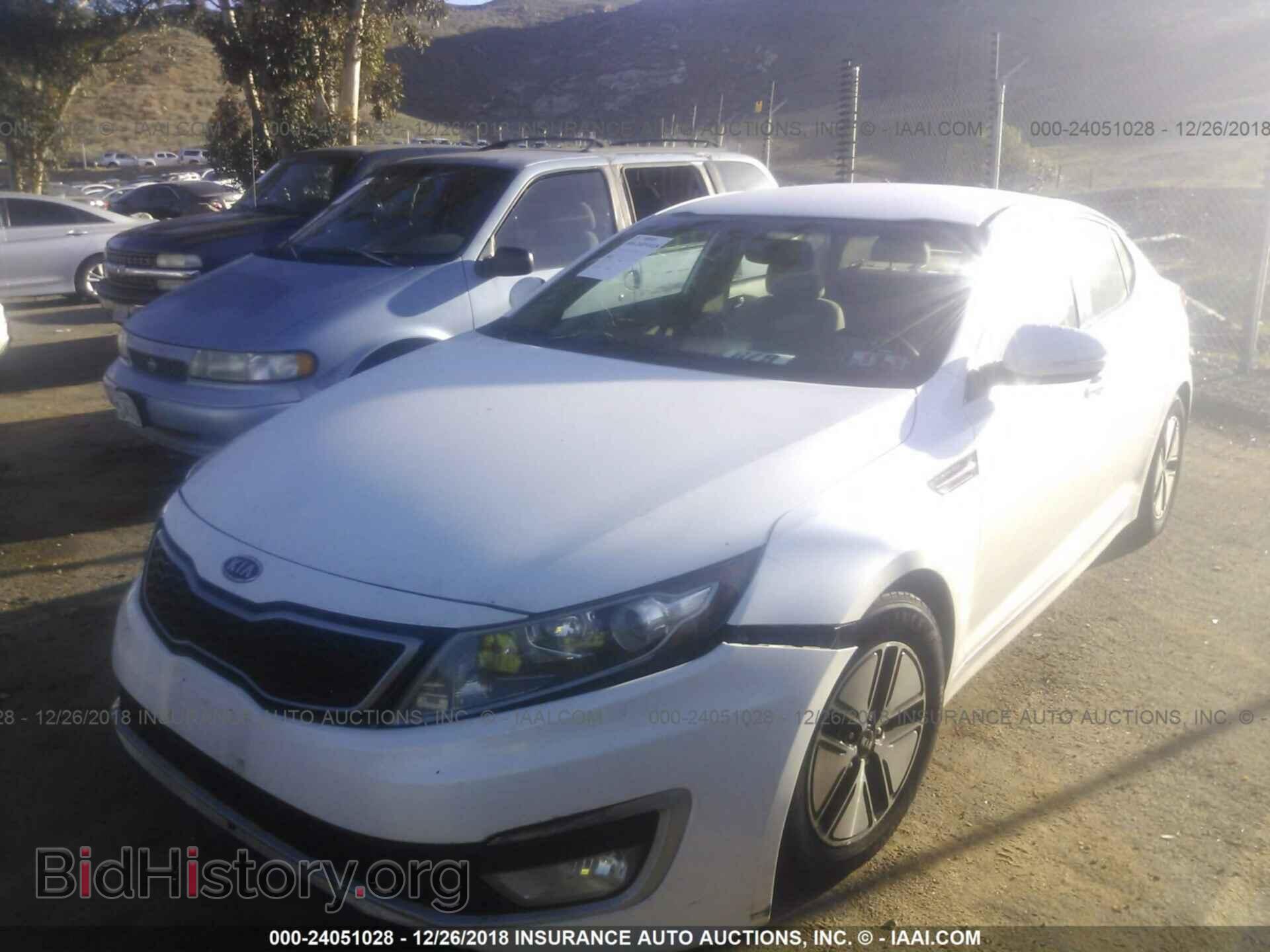 2011 KIA Optima - VIN: KNAGM4AD5B5003412 - Фото 2