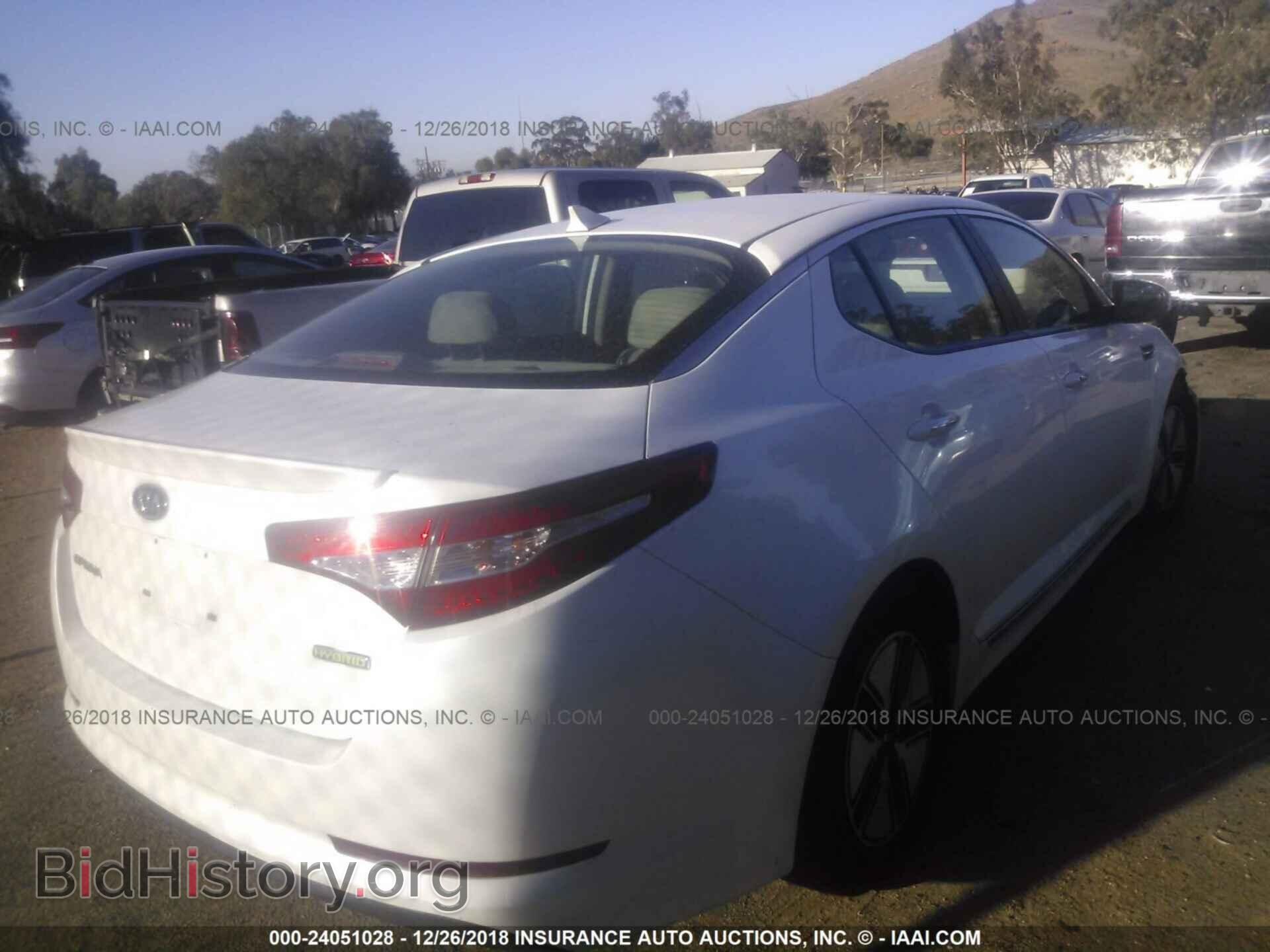 2011 KIA Optima - VIN: KNAGM4AD5B5003412 - Фото 4
