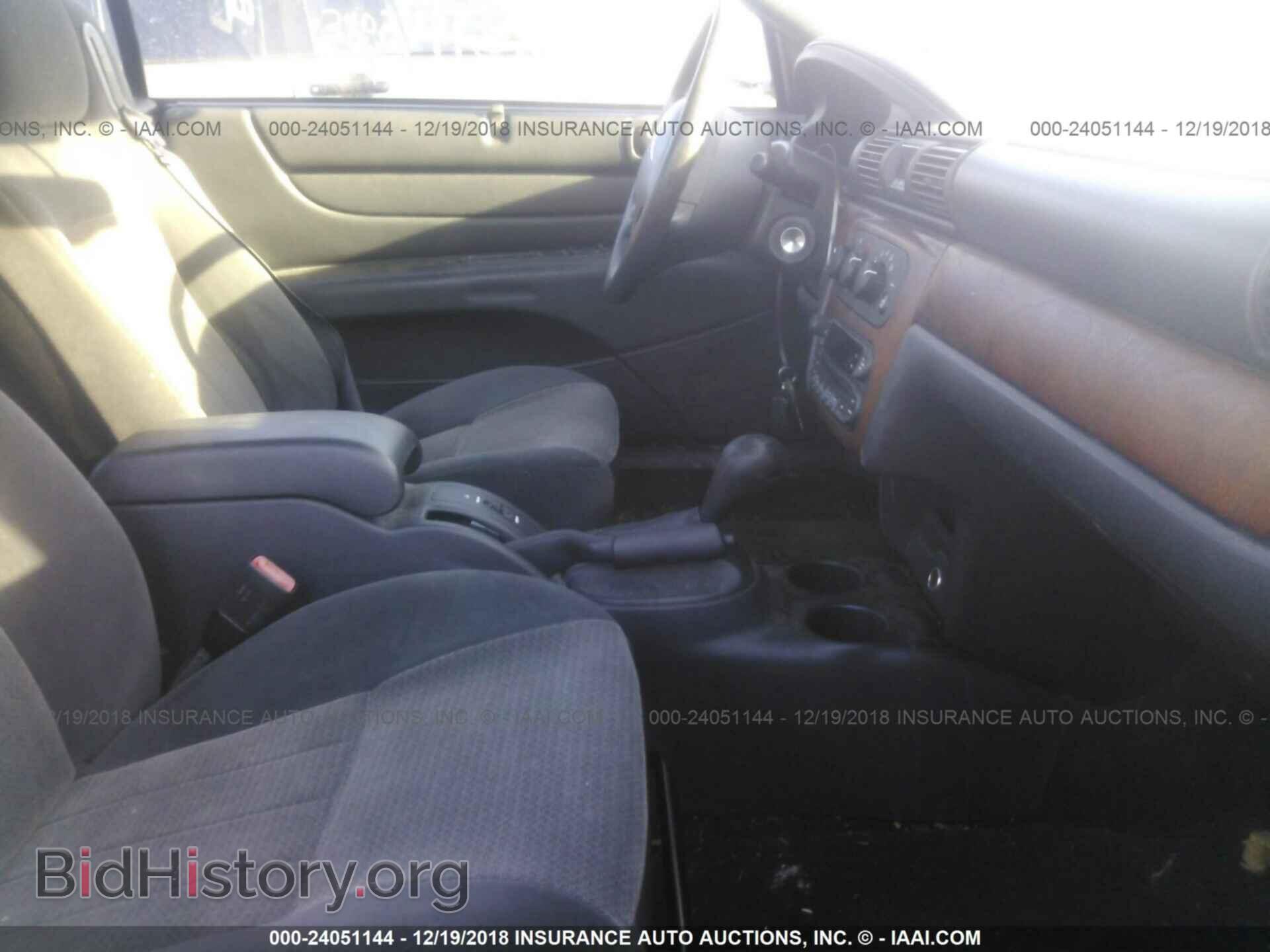 2006 CHRYSLER SEBRING - VIN: 1C3EL55R86N235067 - Фото 5