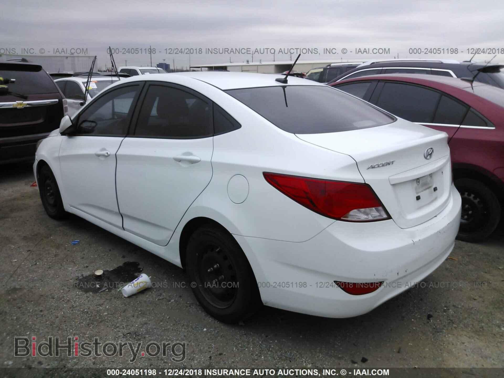 2015 HYUNDAI ACCENT - VIN: KMHCT4AE1FU814399 - Фото 3