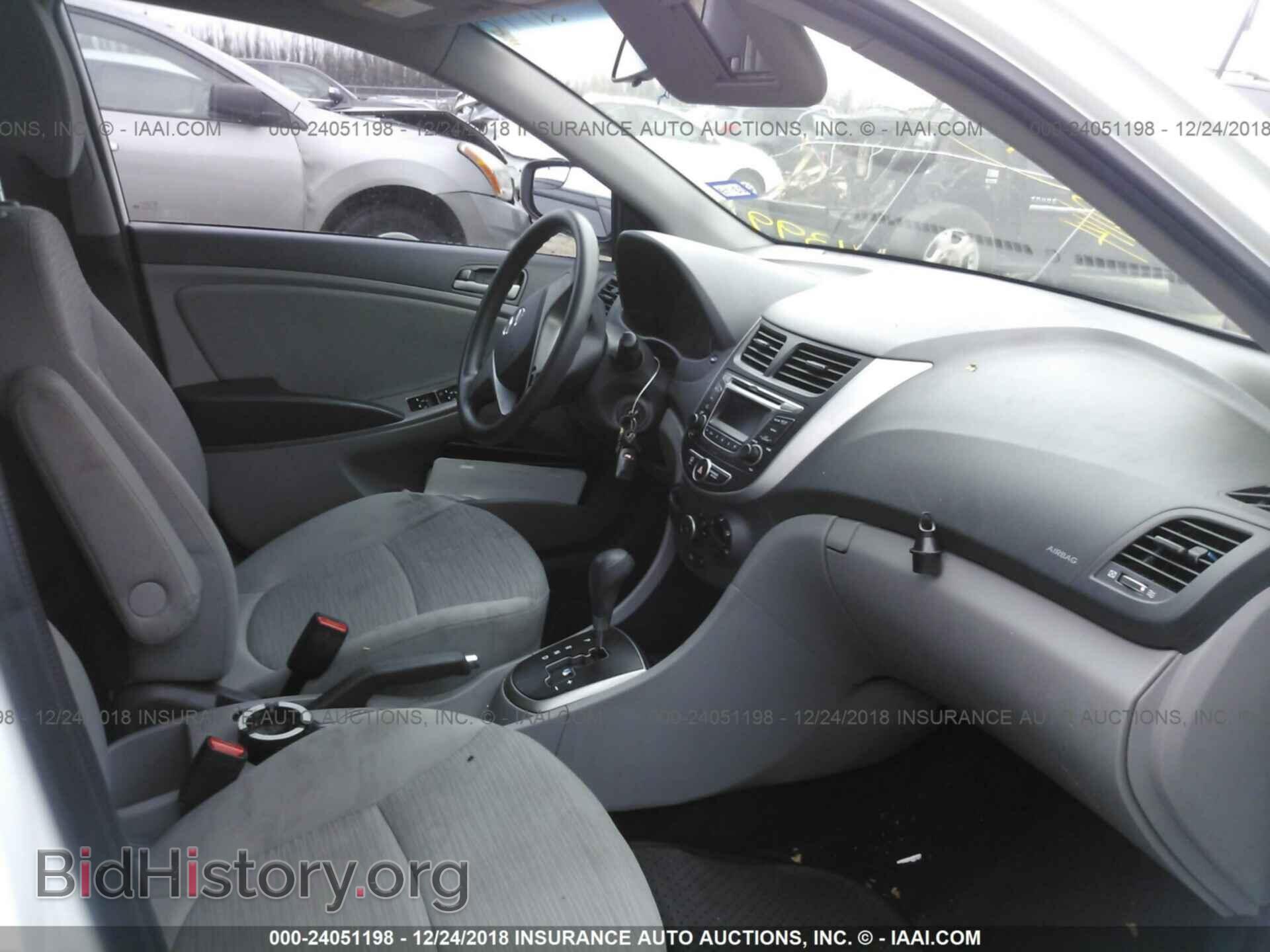 2015 HYUNDAI ACCENT - VIN: KMHCT4AE1FU814399 - Фото 5