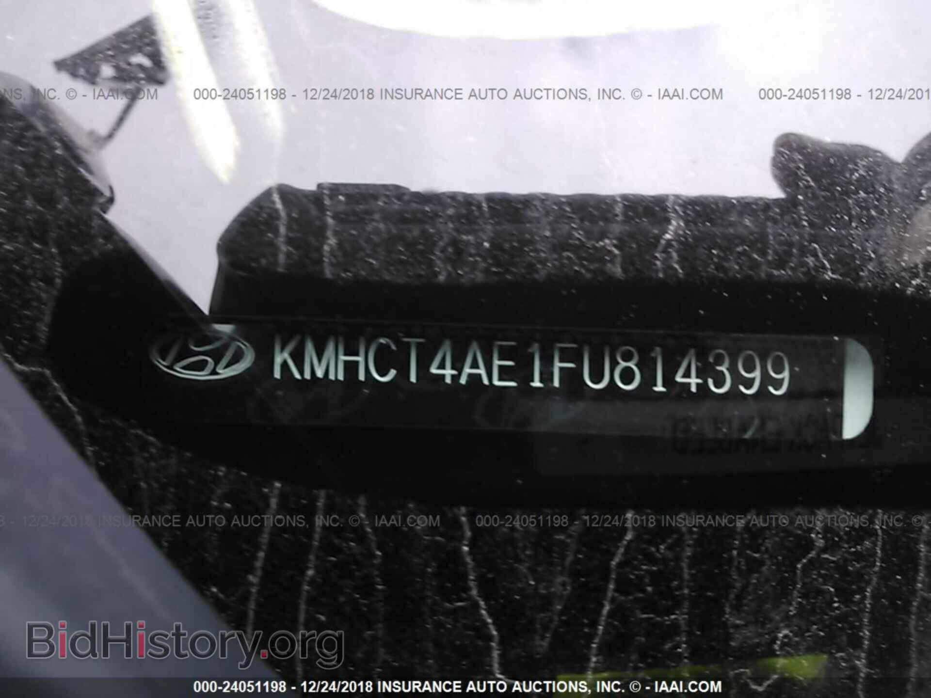 2015 HYUNDAI ACCENT - VIN: KMHCT4AE1FU814399 - Фото 9