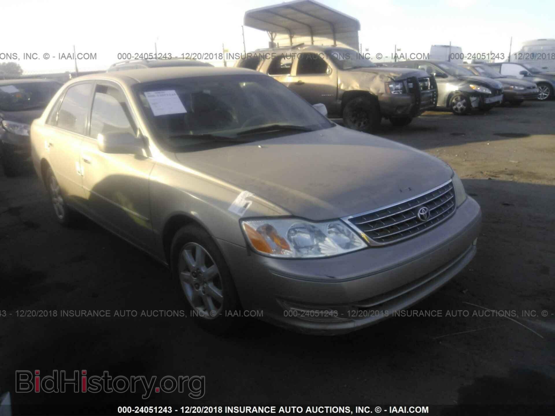 Photo 4T1BF28B93U314215 - TOYOTA AVALON 2003