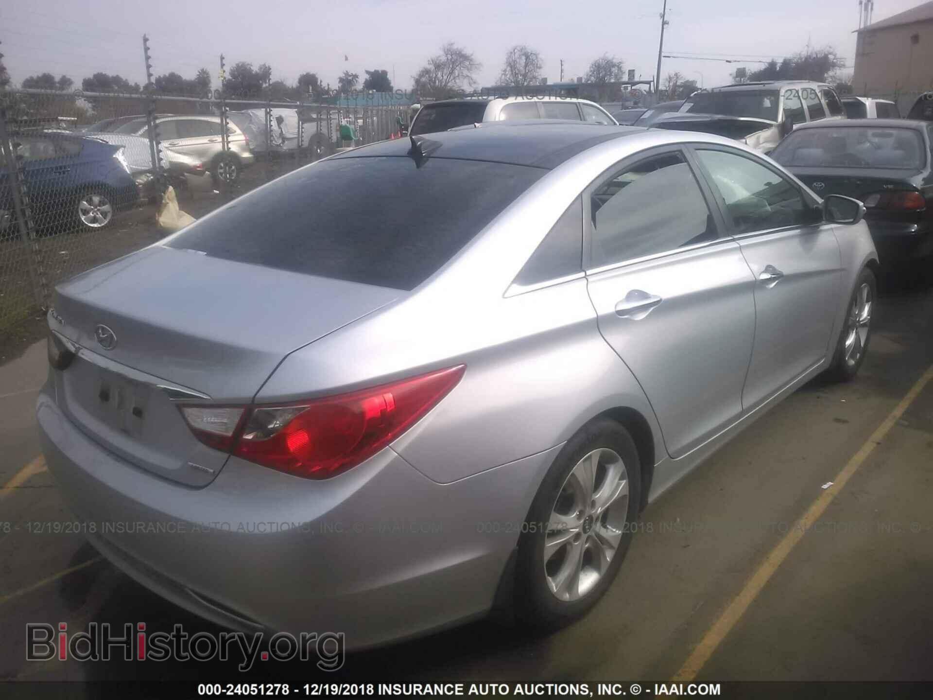 2012 HYUNDAI SONATA - VIN: 5NPEC4AC1CH332792 - Фото 4