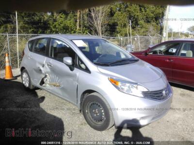 2016 Nissan VERSA NOTE, серебристый — VIN 3N1CE2CP9GL390938, IAAI