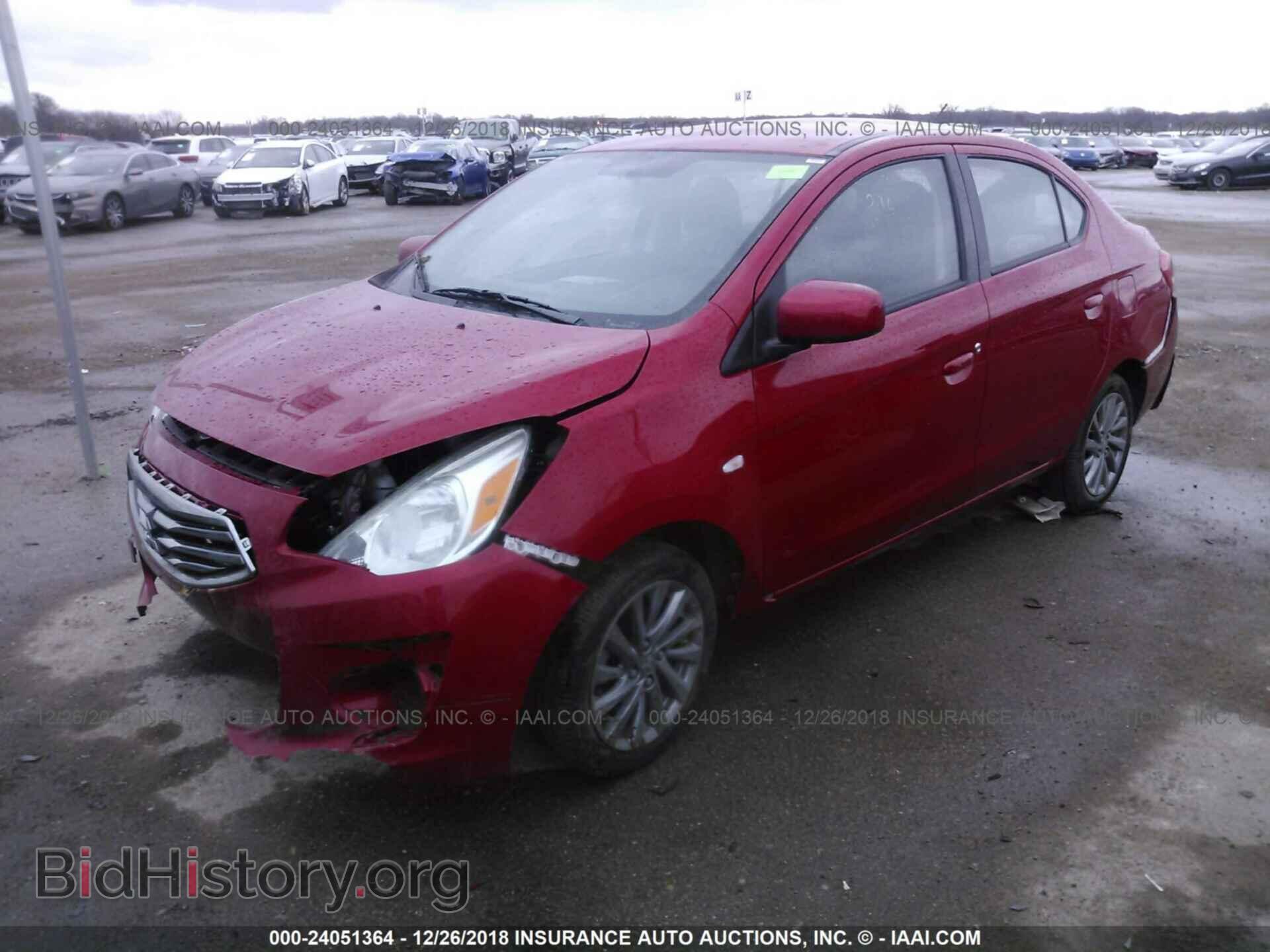 2018 MITSUBISHI MIRAGE - VIN: ML32F3FJ7JHF13408 - Фото 2