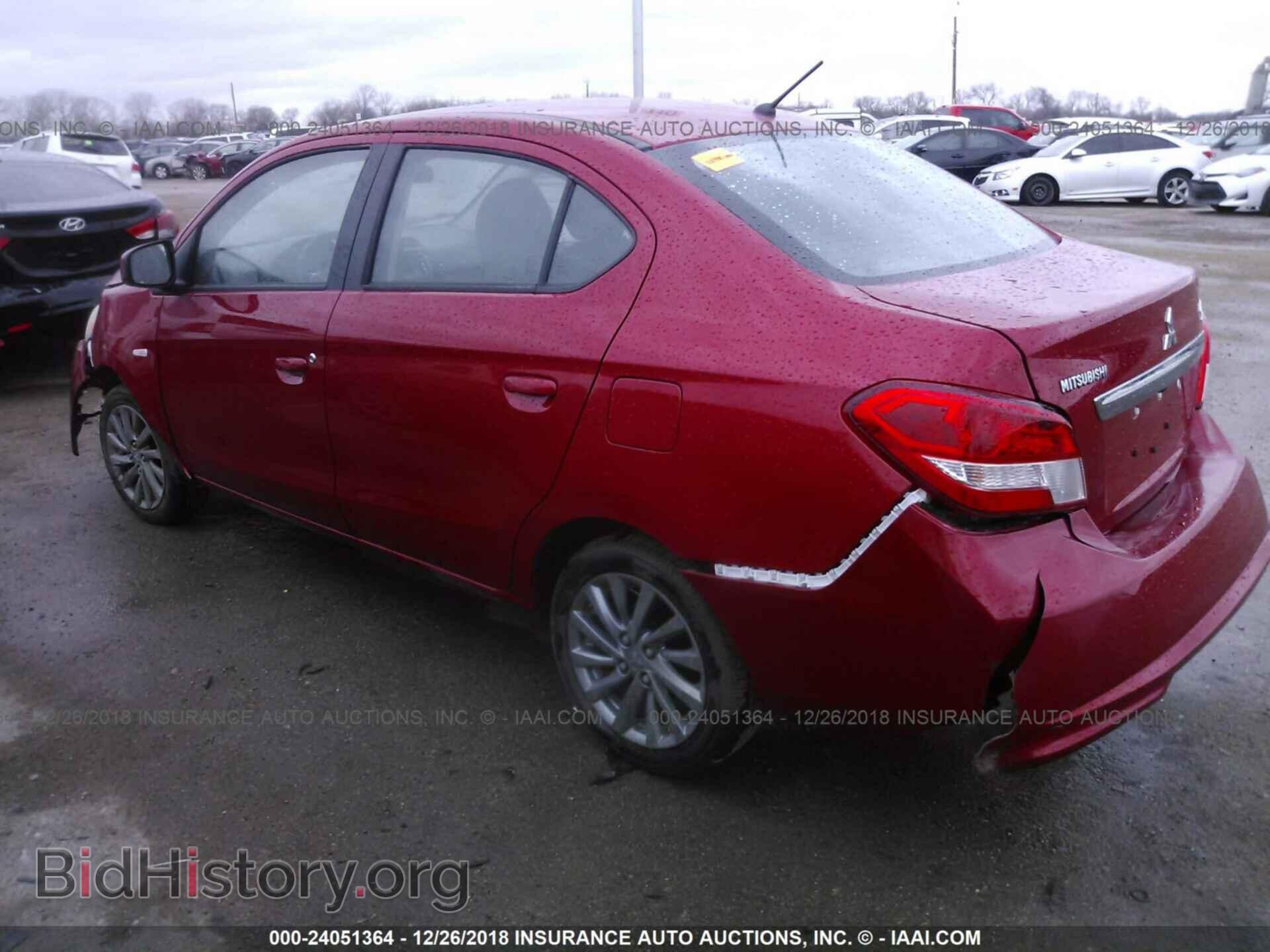 2018 MITSUBISHI MIRAGE - VIN: ML32F3FJ7JHF13408 - Фото 3