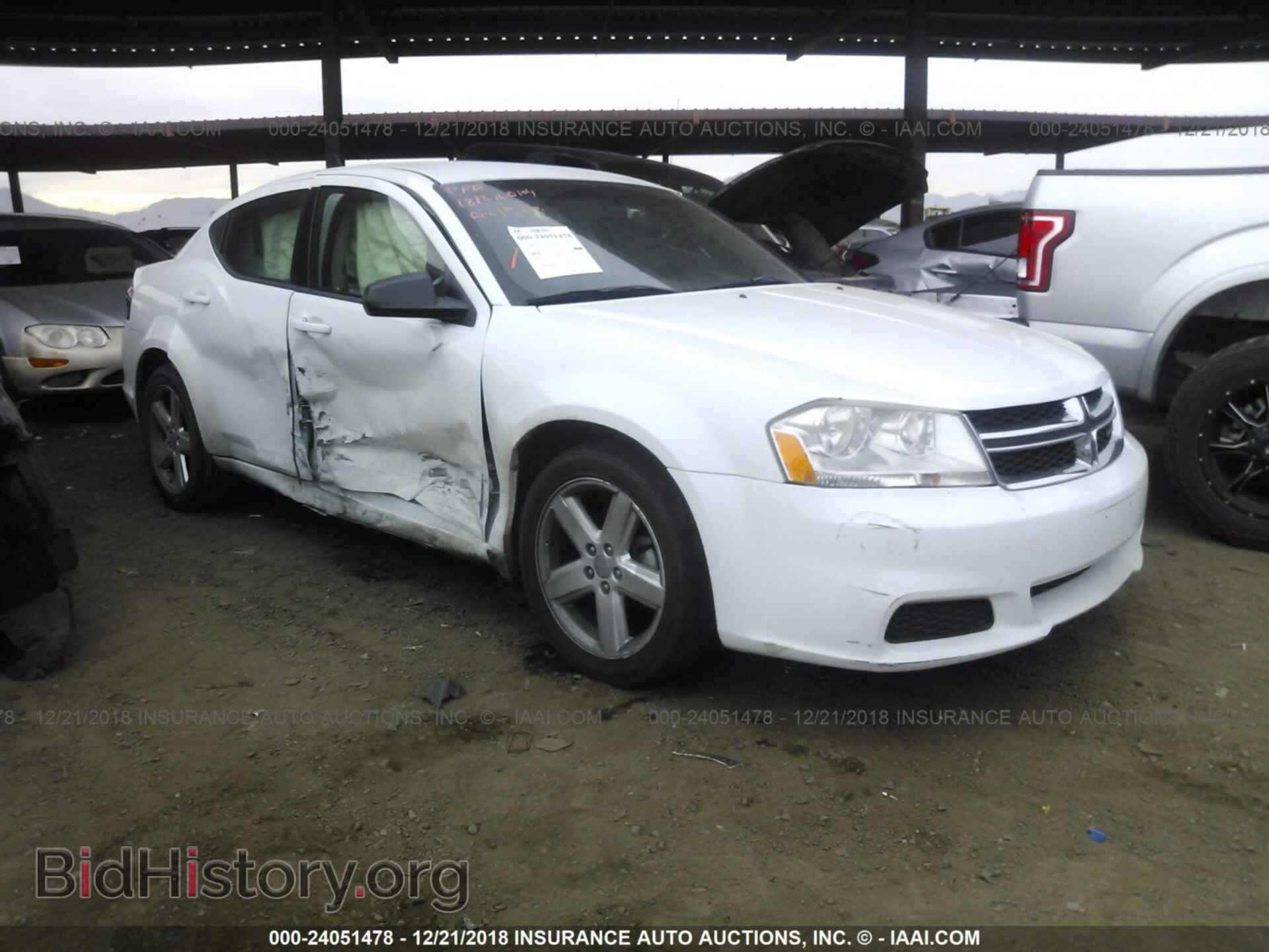 Фотография 1C3CDZAB4DN563247 - DODGE AVENGER 2013