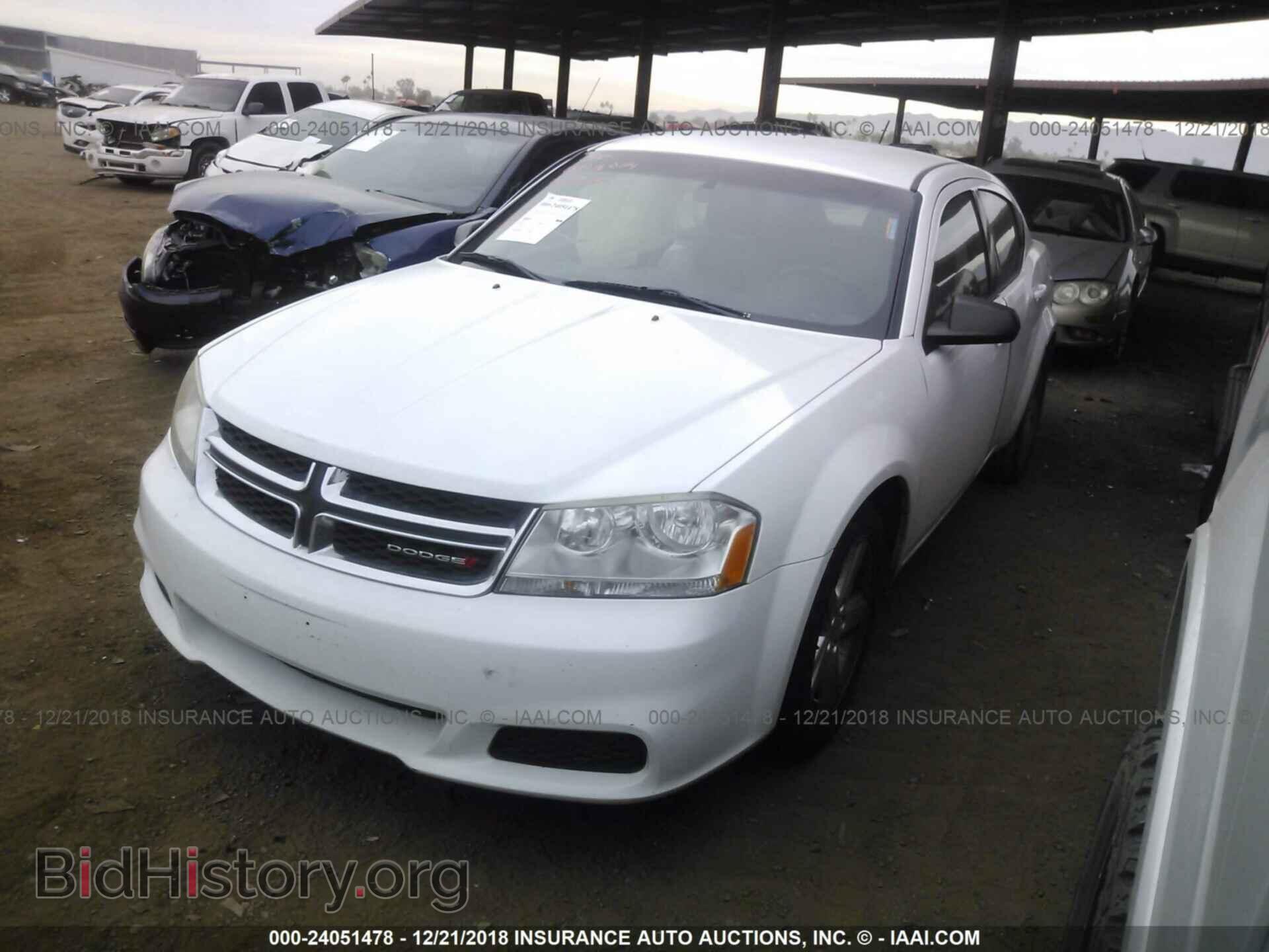 2013 DODGE AVENGER - VIN: 1C3CDZAB4DN563247 - Фото 2