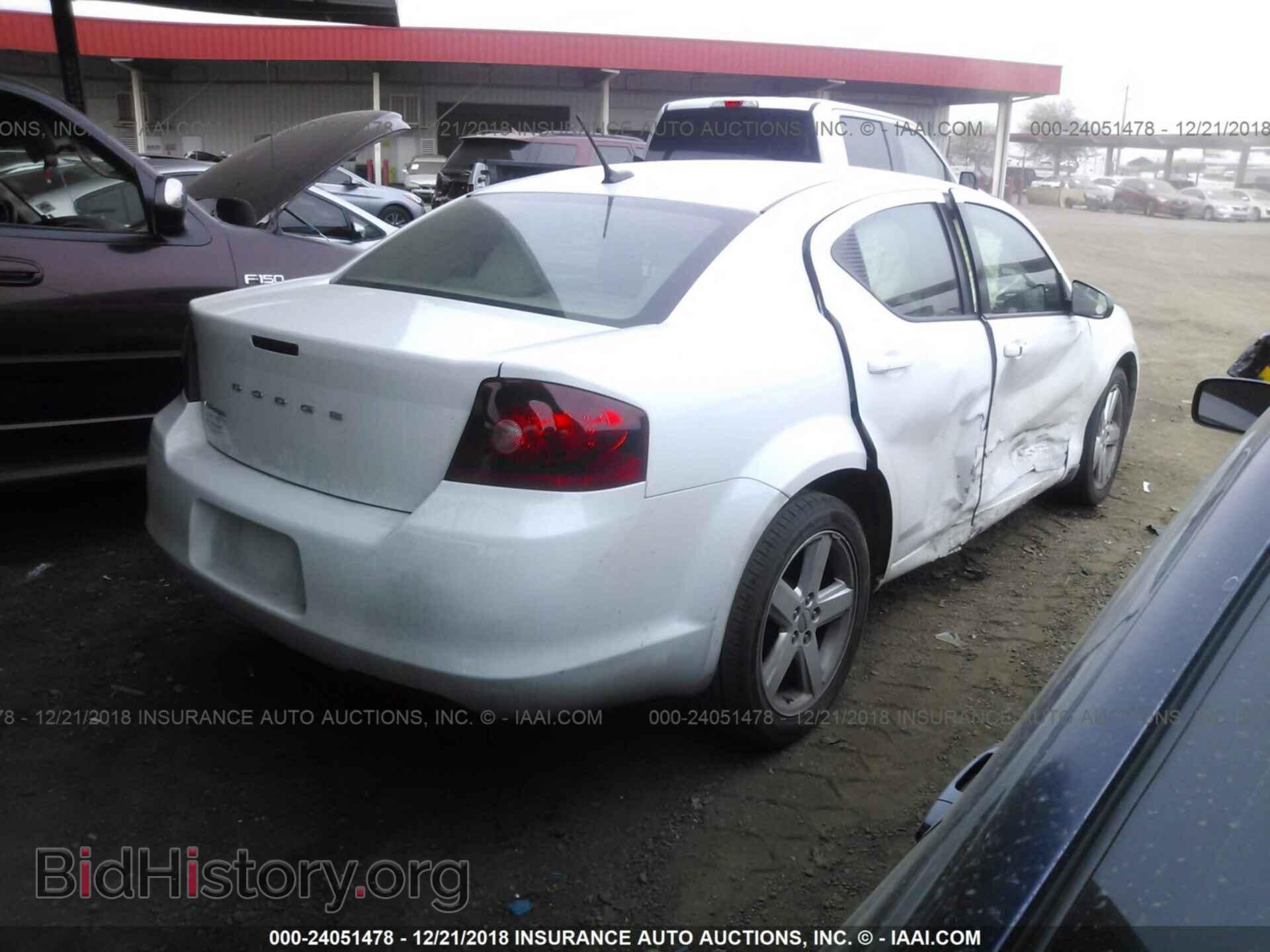 2013 DODGE AVENGER - VIN: 1C3CDZAB4DN563247 - Фото 4
