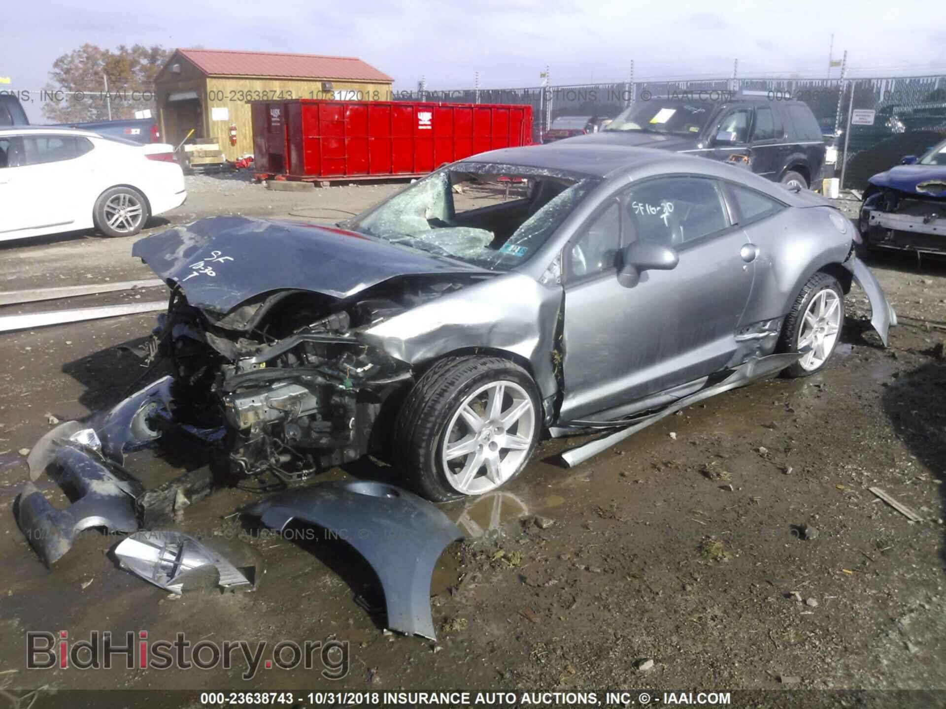 2007 MITSUBISHI ECLIPSE - VIN: 4A3AK34T47E013137 - Photo 2