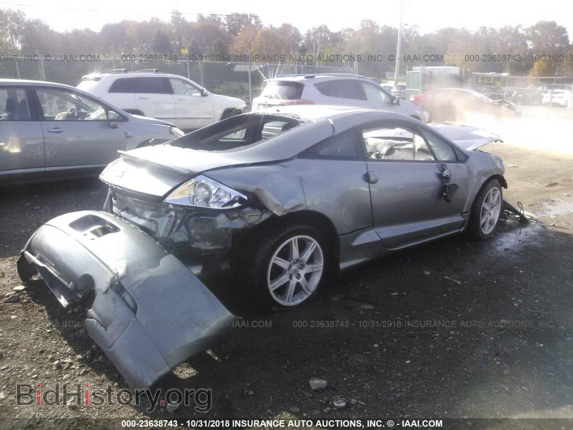 2007 MITSUBISHI ECLIPSE - VIN: 4A3AK34T47E013137 - Photo 4